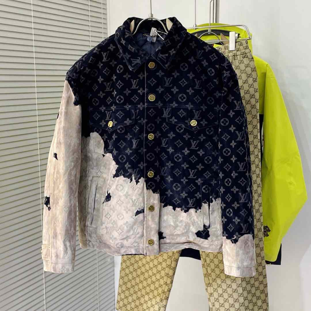 Louis Vuitton Monogram Denim Jacket - DopestKickz