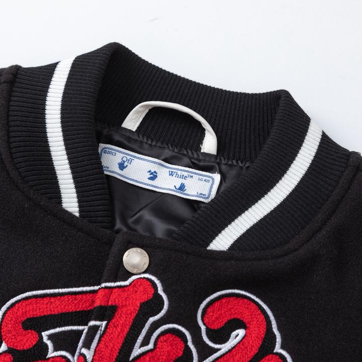 Off-White™ c/o Chicago Bulls Black Varsity - DopestKickz