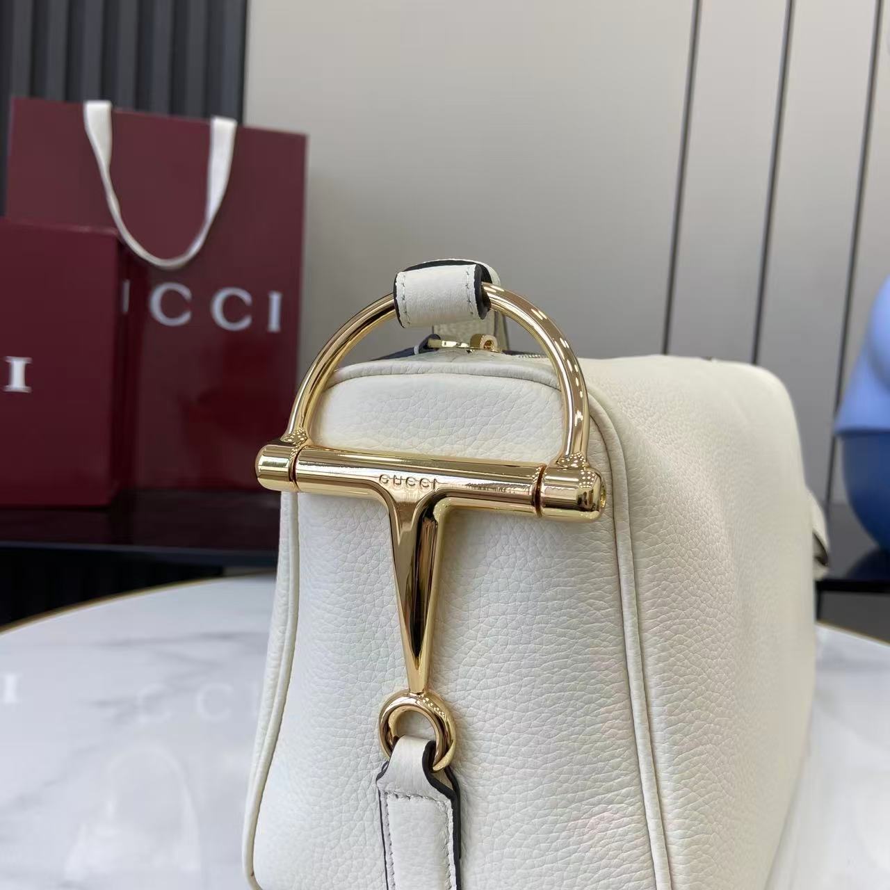 Gucci Half Horsebit Medium Shoulder Bag - DopestKickz