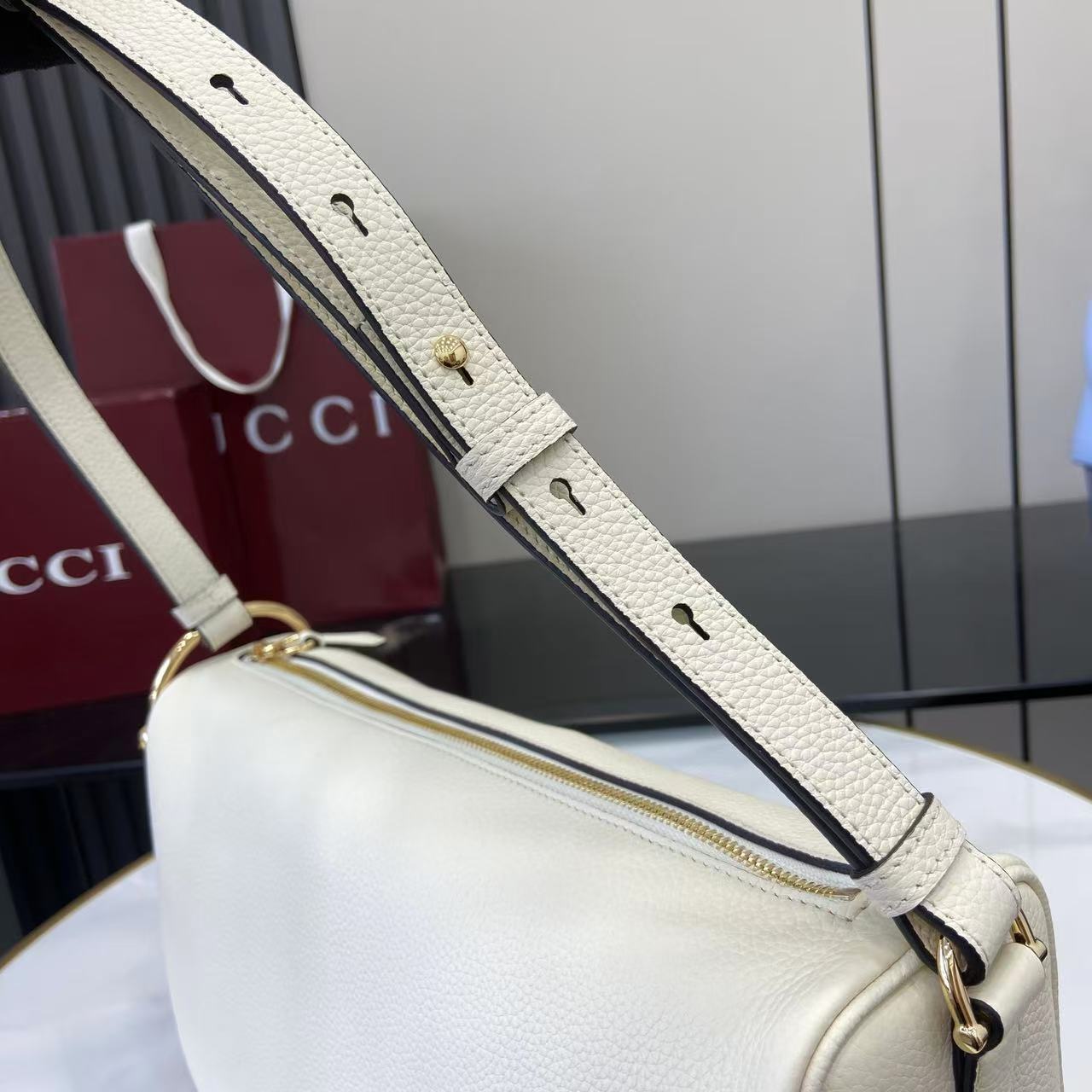 Gucci Half Horsebit Medium Shoulder Bag - DopestKickz