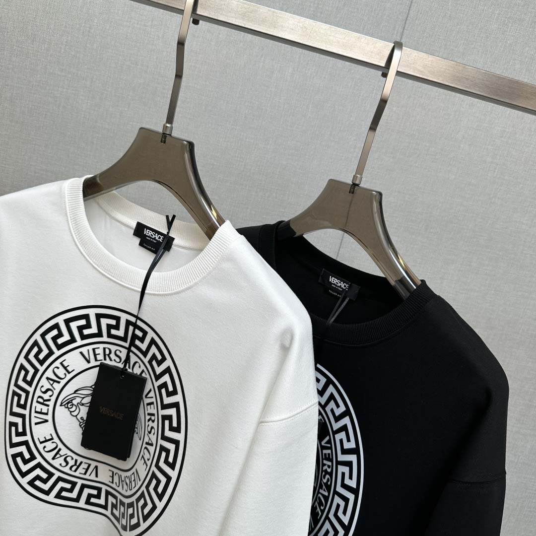 Versace Cotton Sweatshirt - DopestKickz