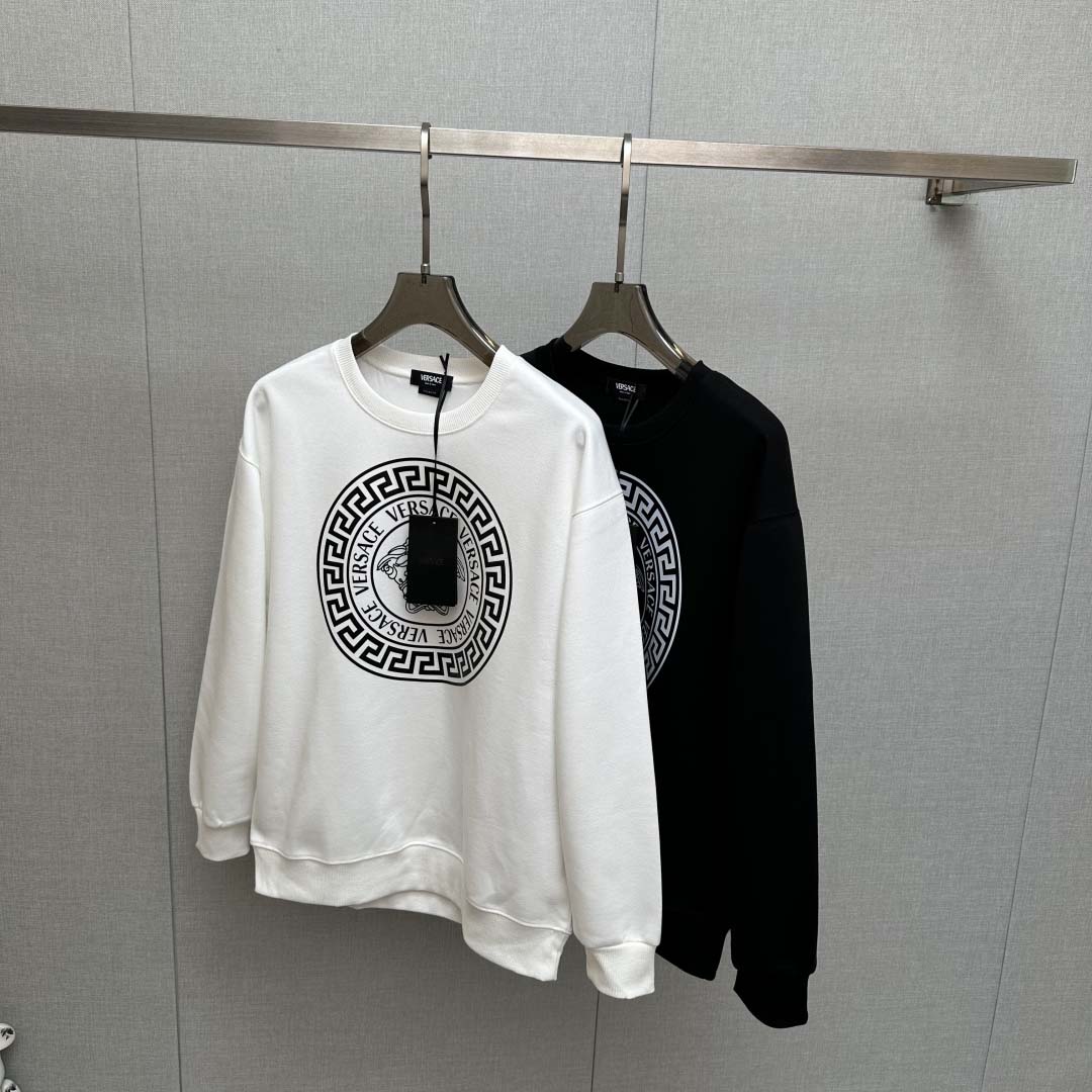 Versace Cotton Sweatshirt - DopestKickz