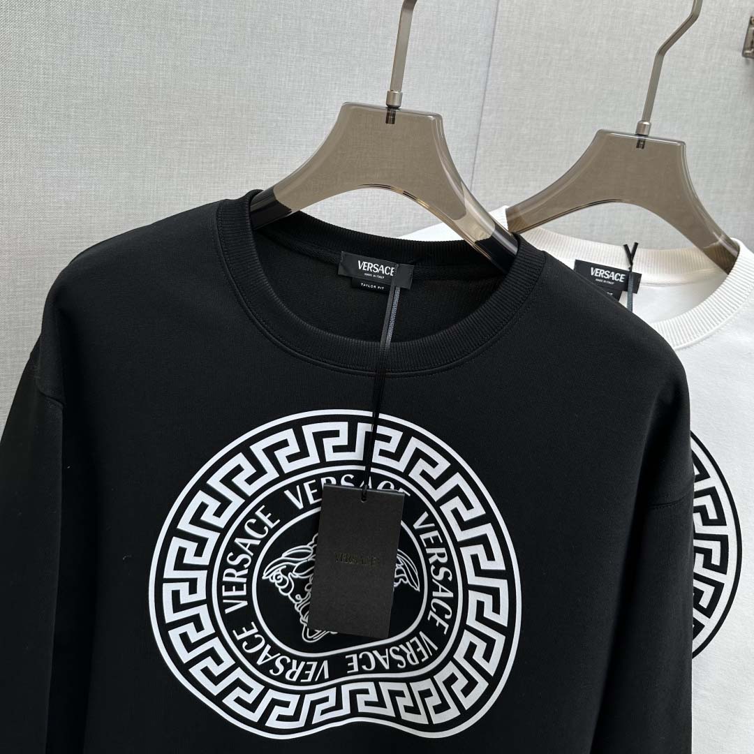 Versace Cotton Sweatshirt - DopestKickz
