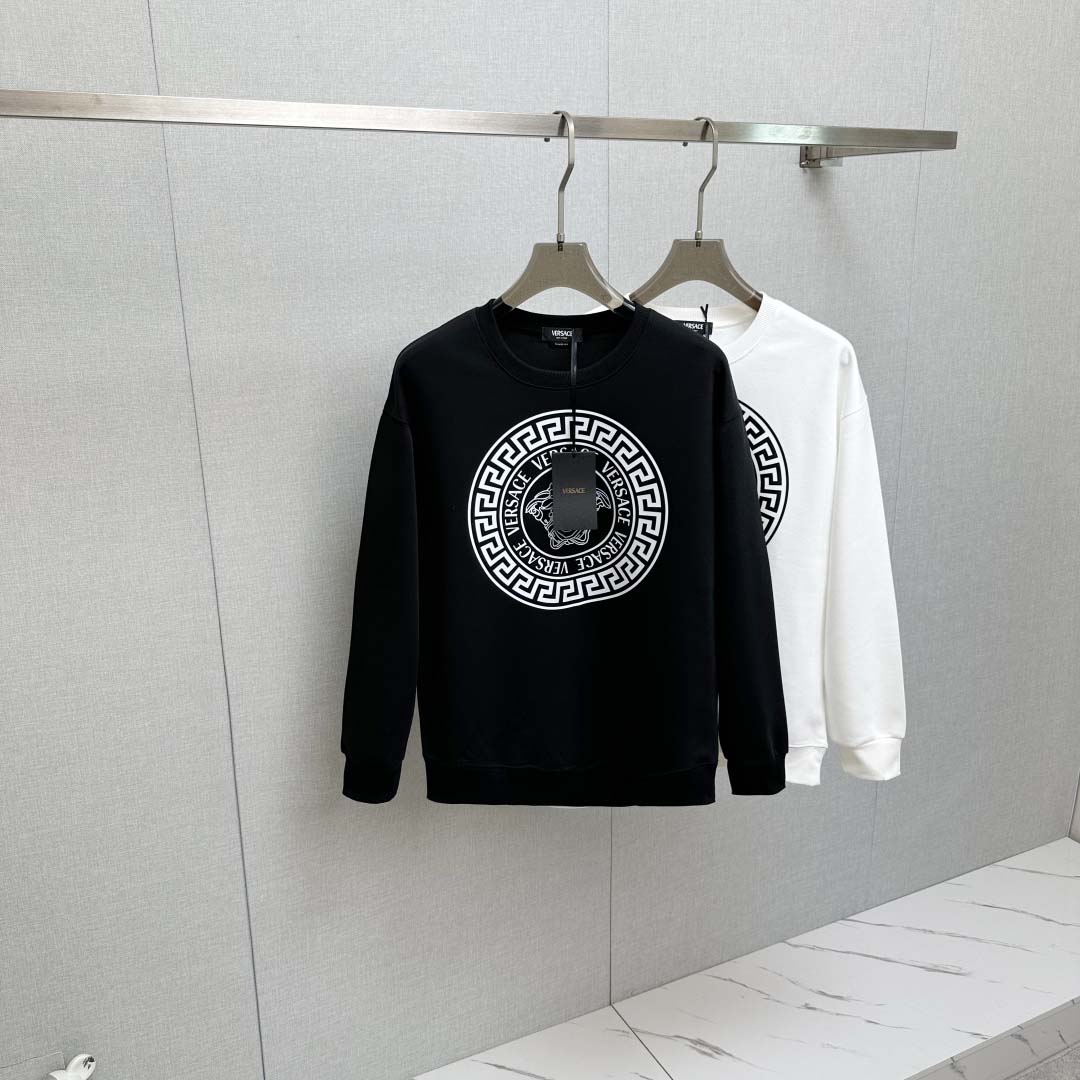 Versace Cotton Sweatshirt - DopestKickz