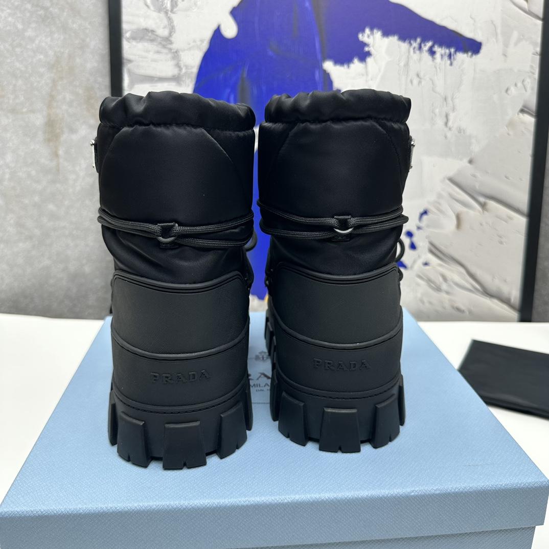 Prada Nylon Gabardine Après-ski Boots - DopestKickz