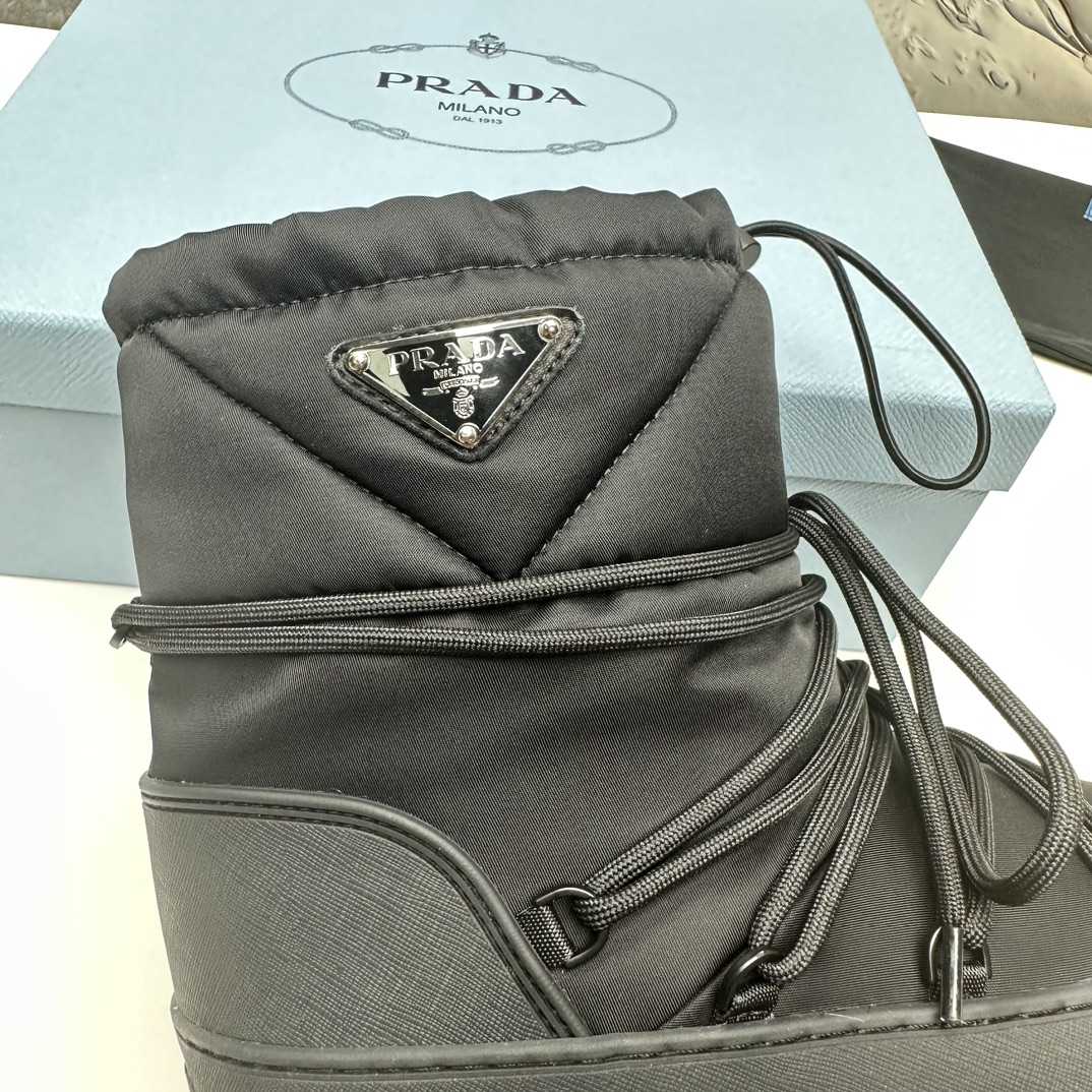 Prada Nylon Gabardine Après-ski Boots - DopestKickz