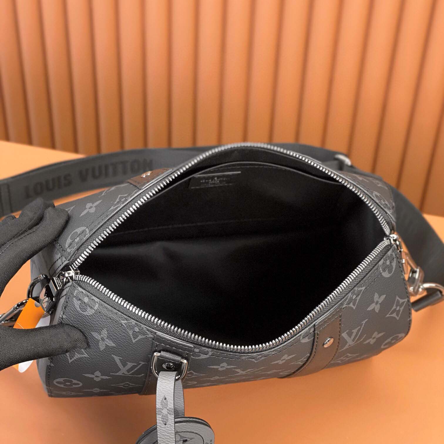 Louis Vuitton City Keepall Monogram Eclipse  M45936 - DopestKickz