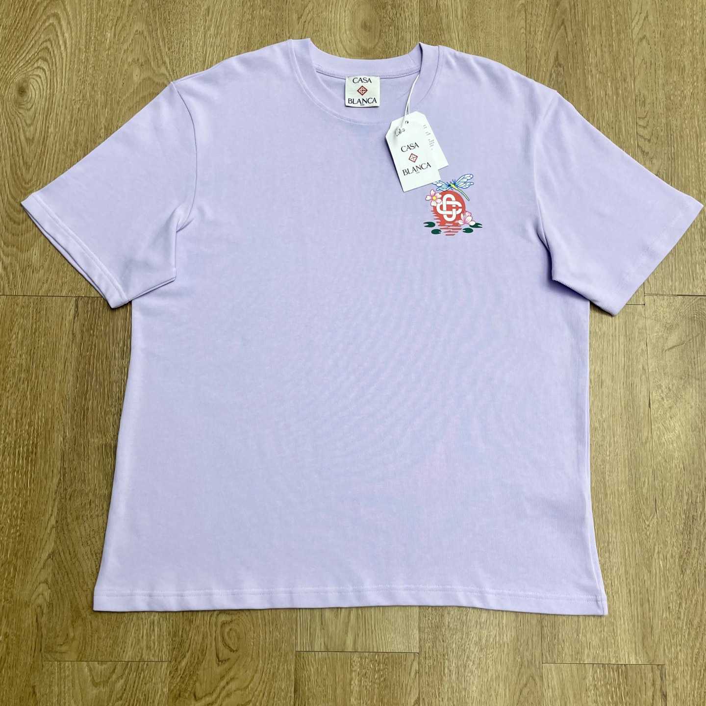 Casablanca Dragonfly Floral T-shirt   C1089 - DopestKickz