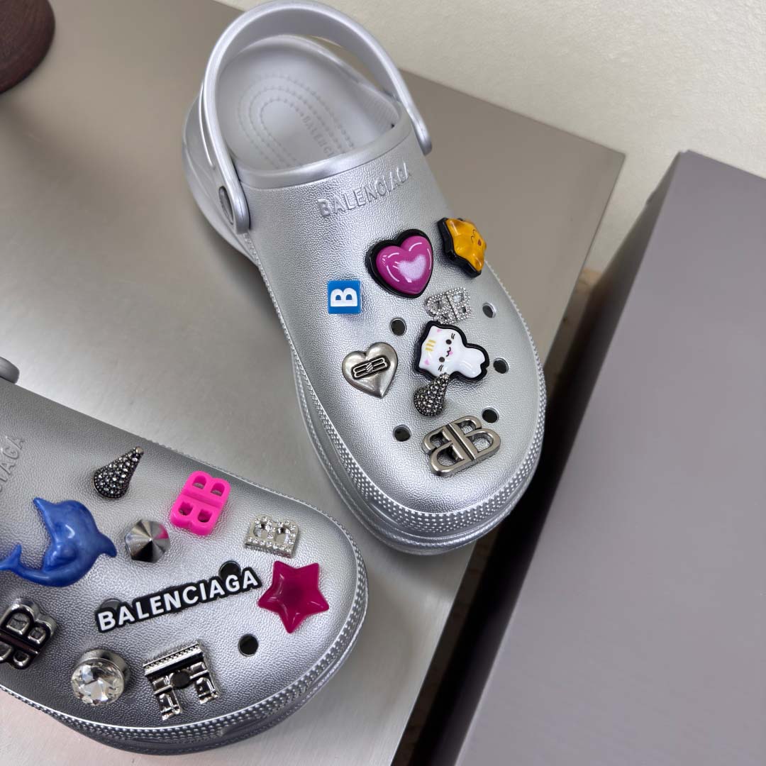 Balenciaga x Crocs Platform Clogs - DopestKickz