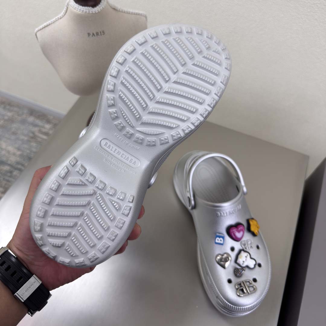 Balenciaga x Crocs Platform Clogs - DopestKickz