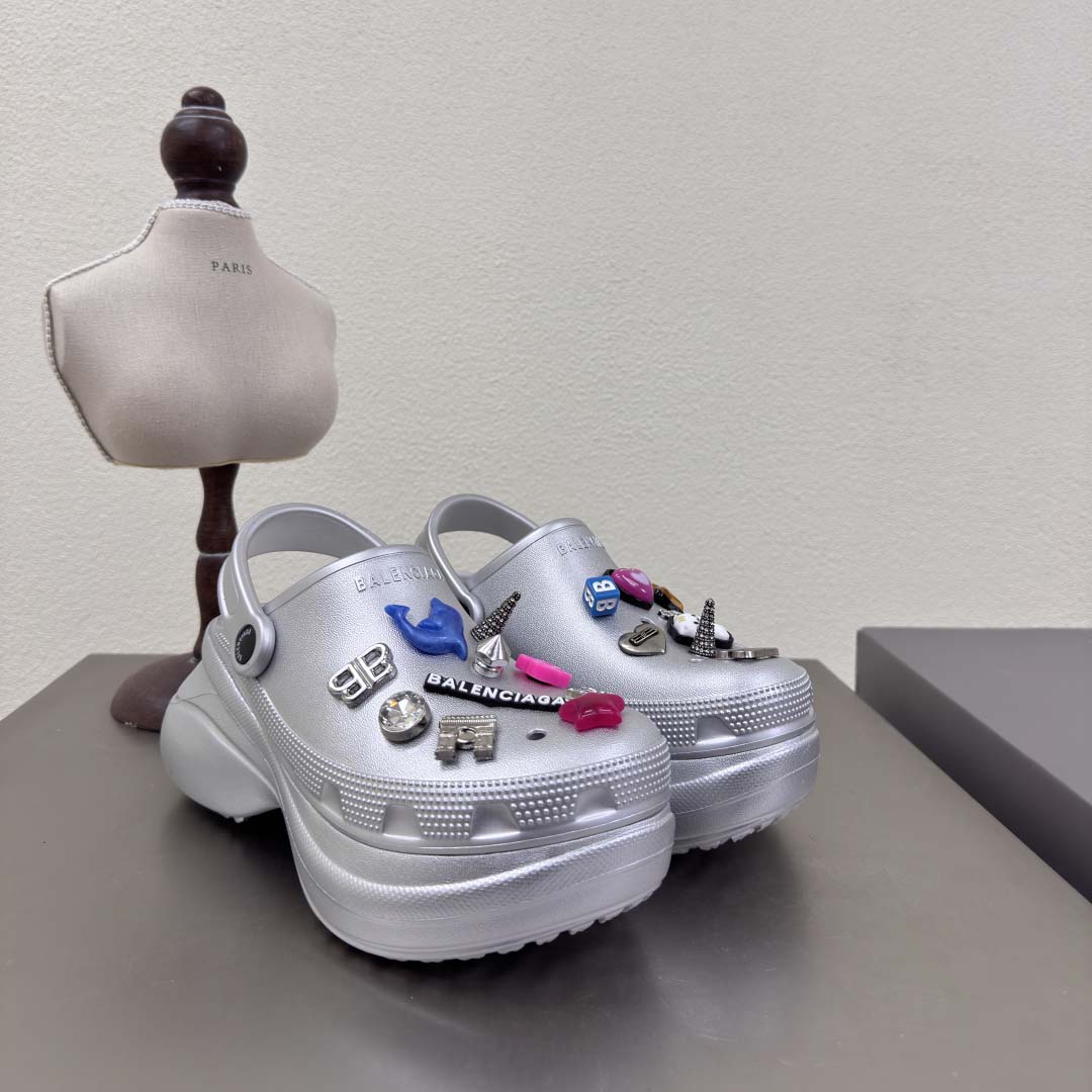 Balenciaga x Crocs Platform Clogs - DopestKickz