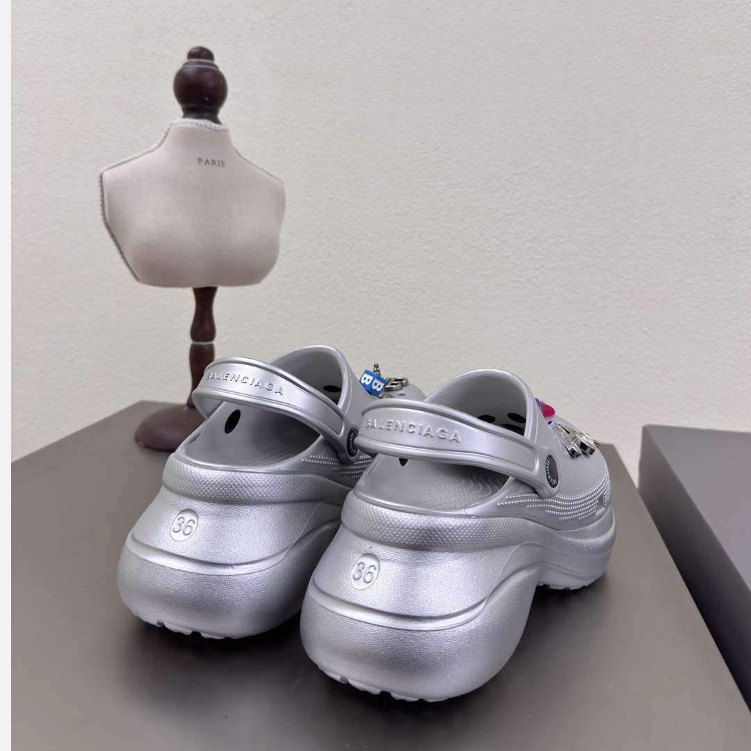 Balenciaga x Crocs Platform Clogs - DopestKickz