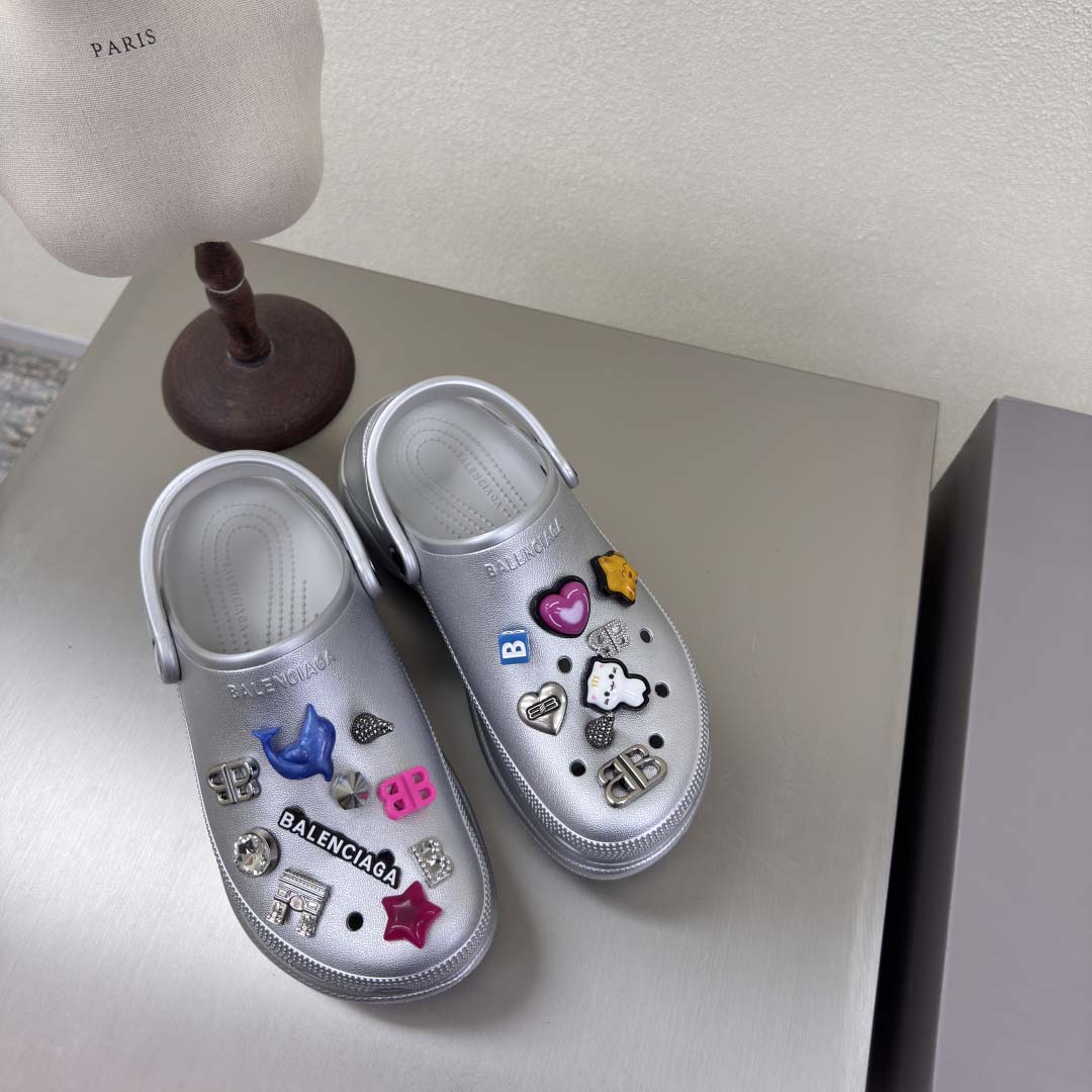 Balenciaga x Crocs Platform Clogs - DopestKickz