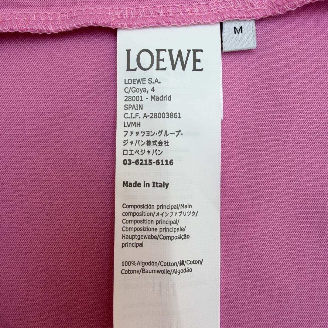 Loewe Loose fit T-shirt In Cotton - DopestKickz