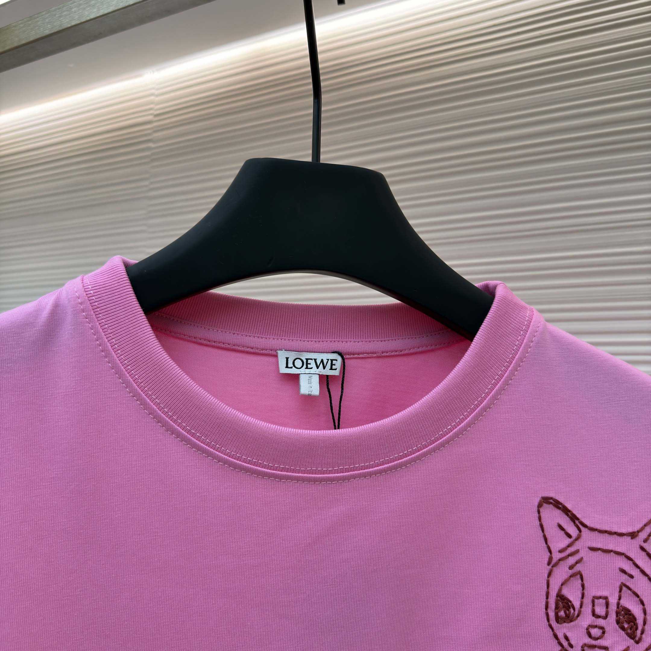 Loewe Loose fit T-shirt In Cotton - DopestKickz