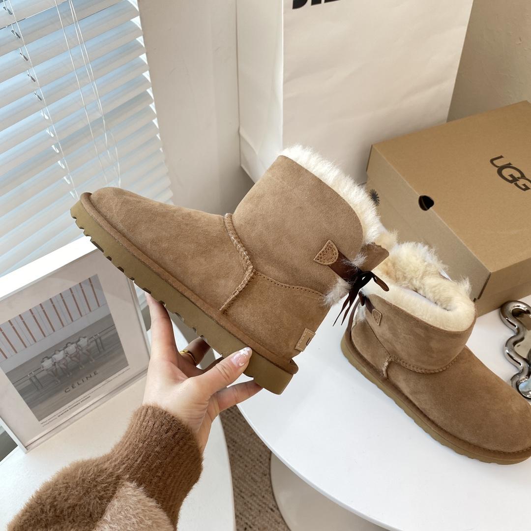 Ugg Mini Bailey Bow || Boots  - DopestKickz