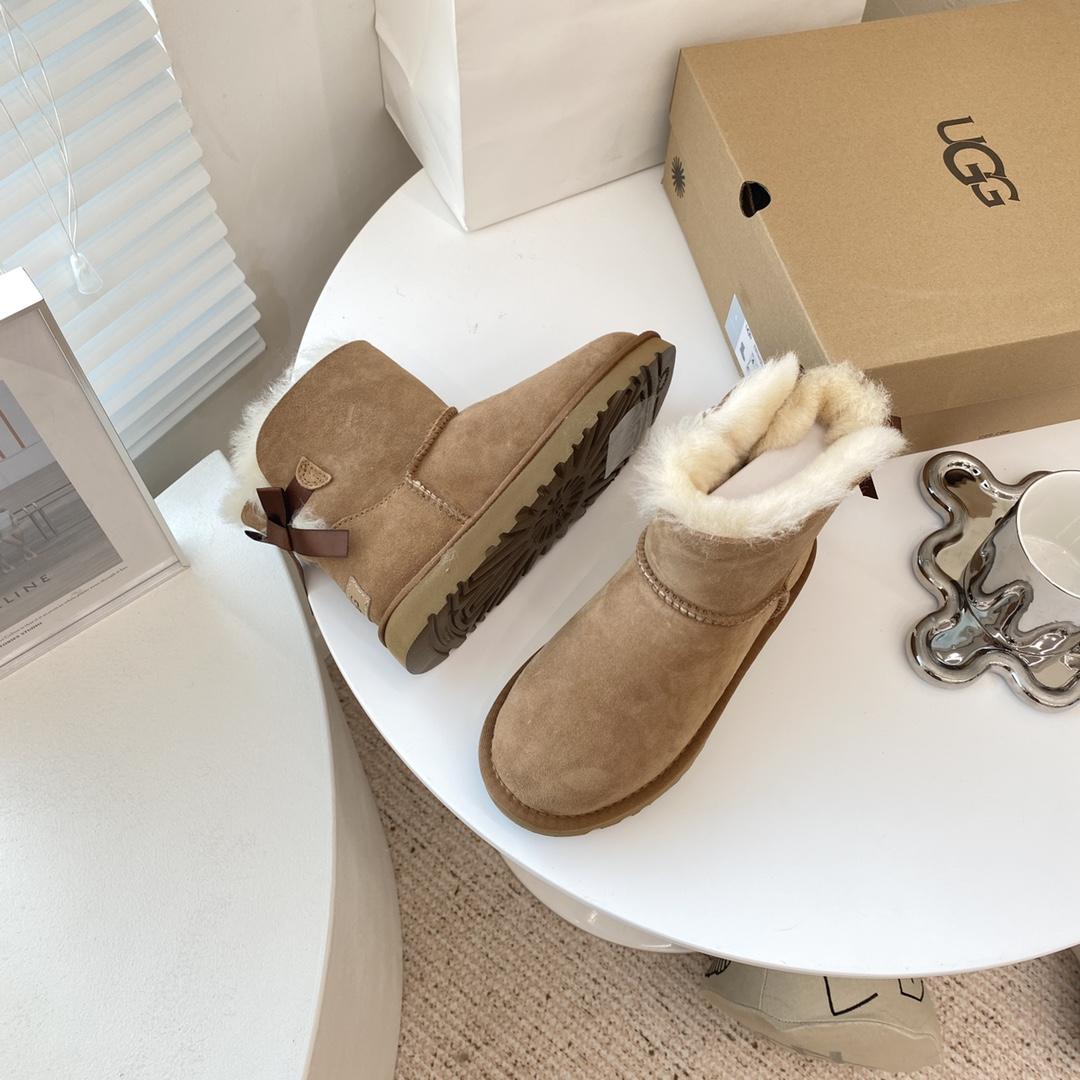 Ugg Mini Bailey Bow || Boots  - DopestKickz