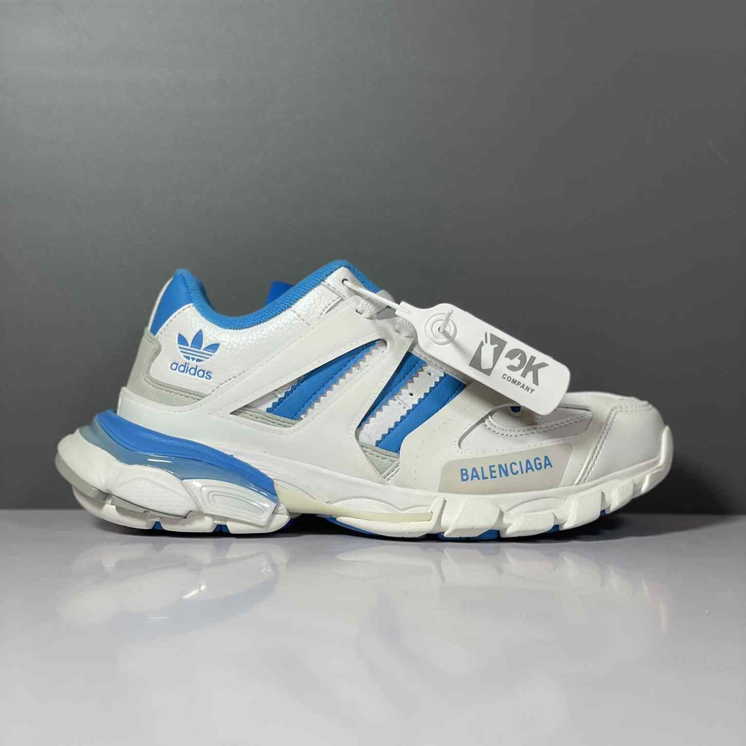 Balenciaga Track Forum x adidas White Blue - DopestKickz