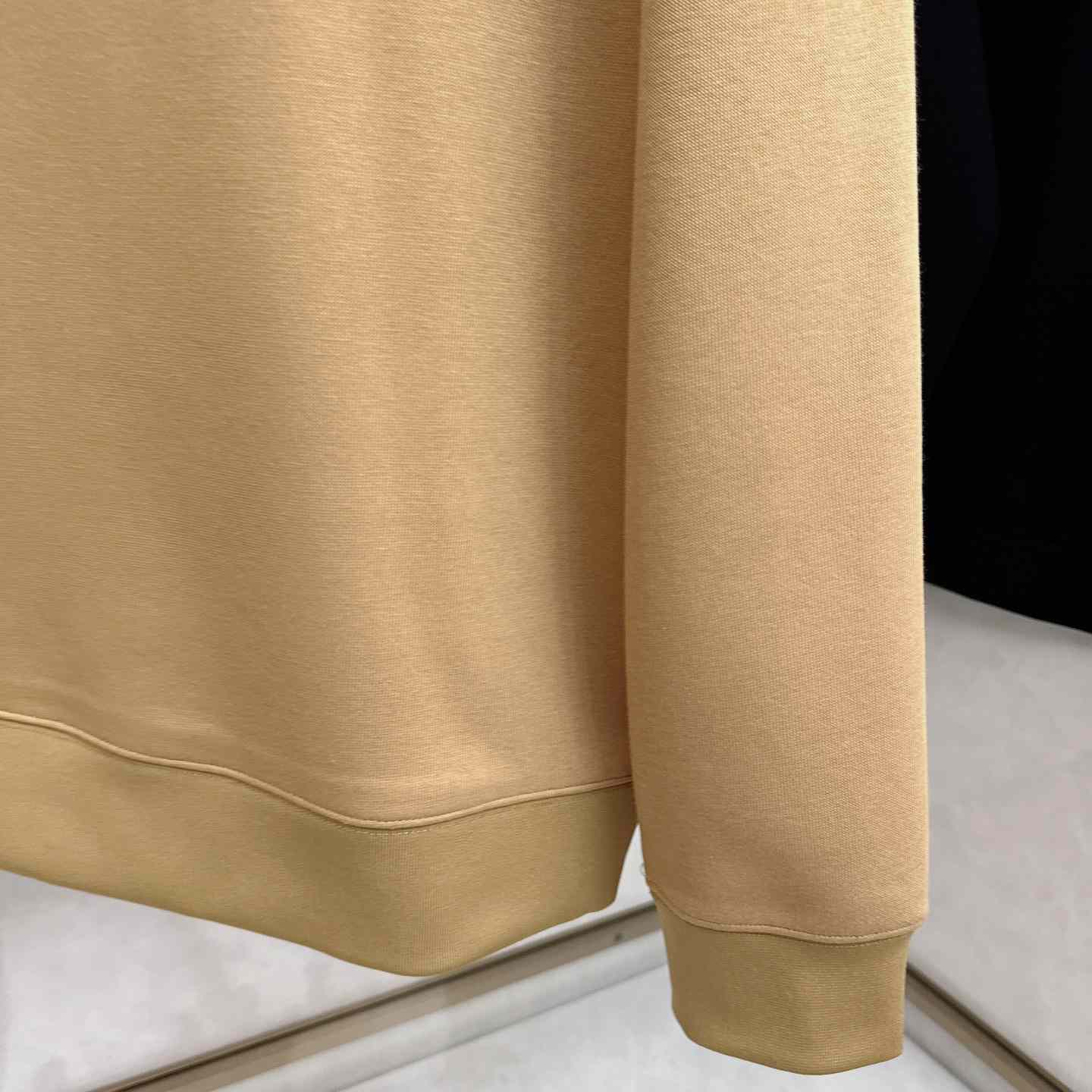 Burberry Check Collar Cotton Half-zip Sweatshirt - DopestKickz