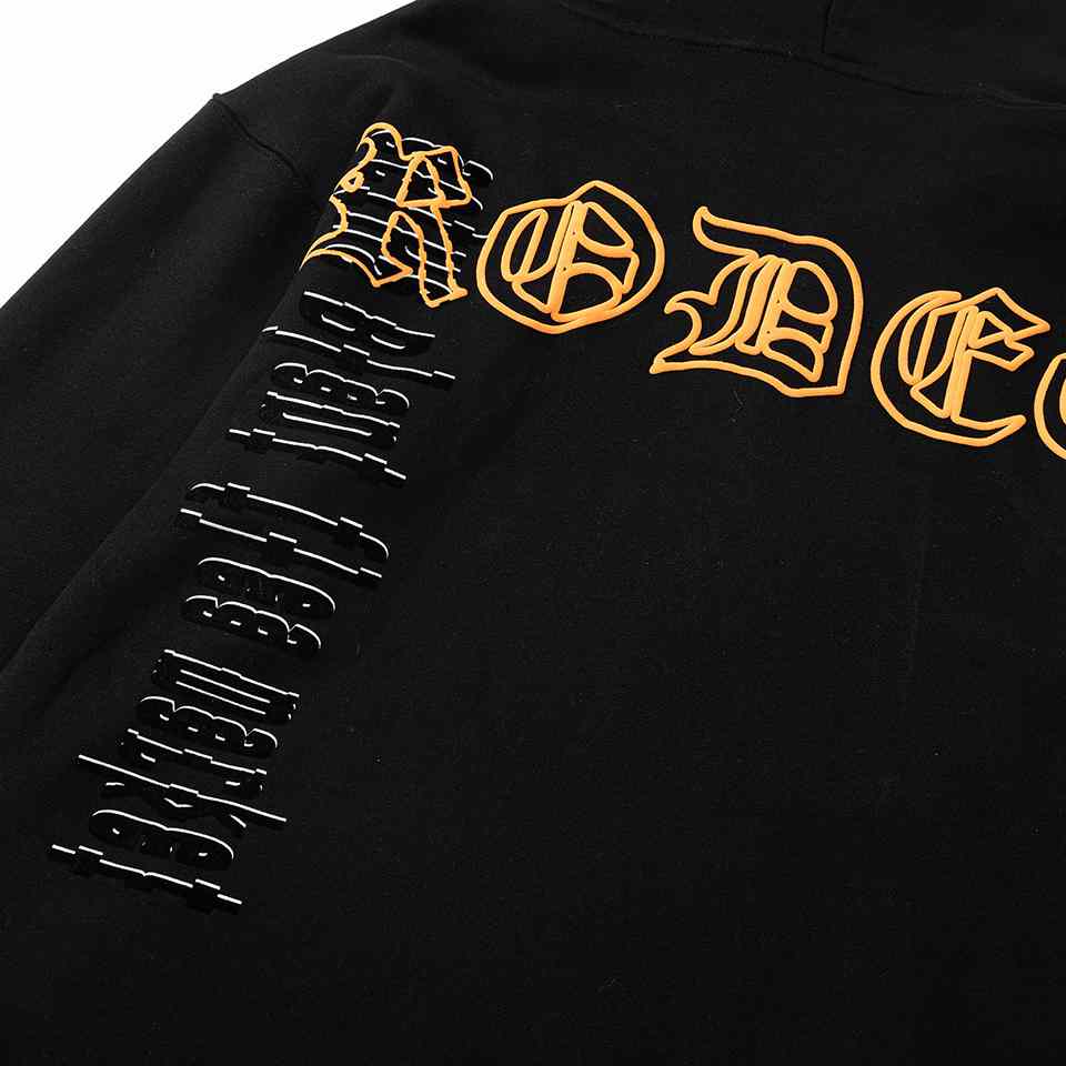 Travis Scott Cactus Jack x CPFM Rodeo Track 8 Hoodie In Black - DopestKickz