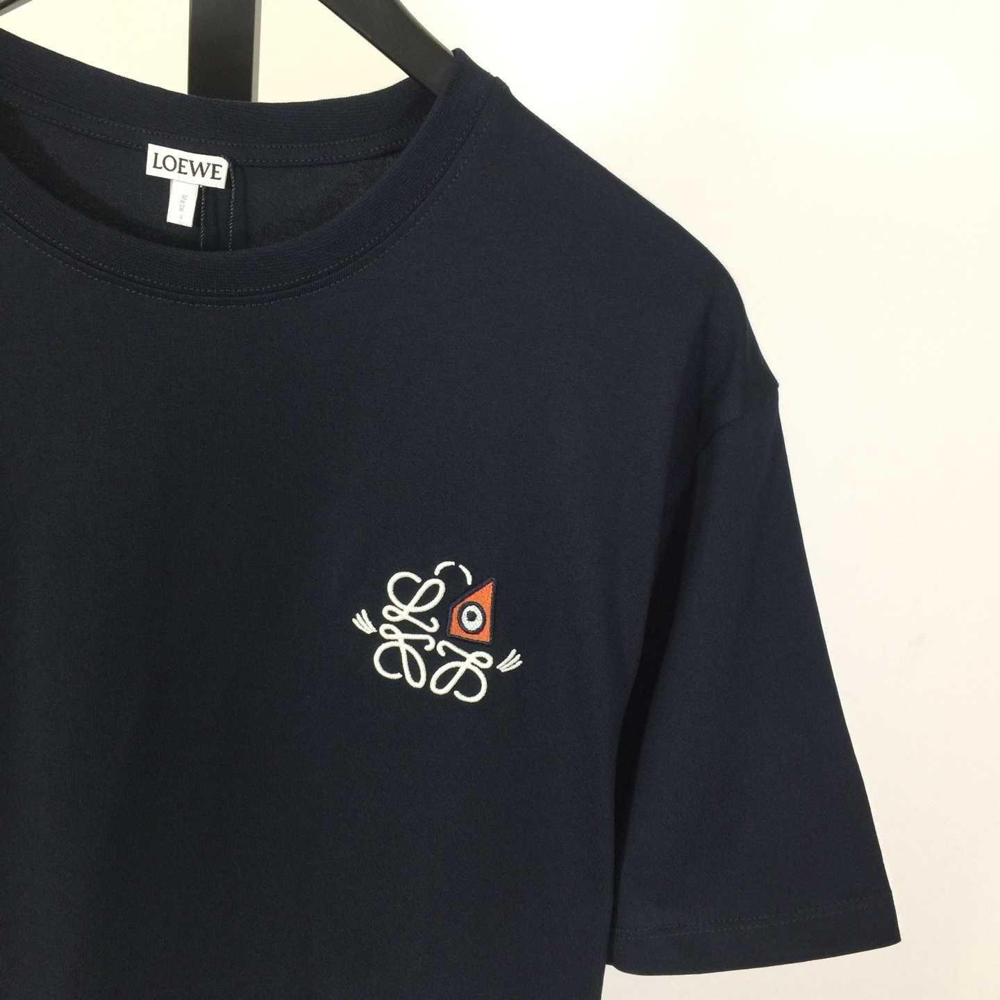 Loewe Loose Fit T-shirt In Cotton - DopestKickz