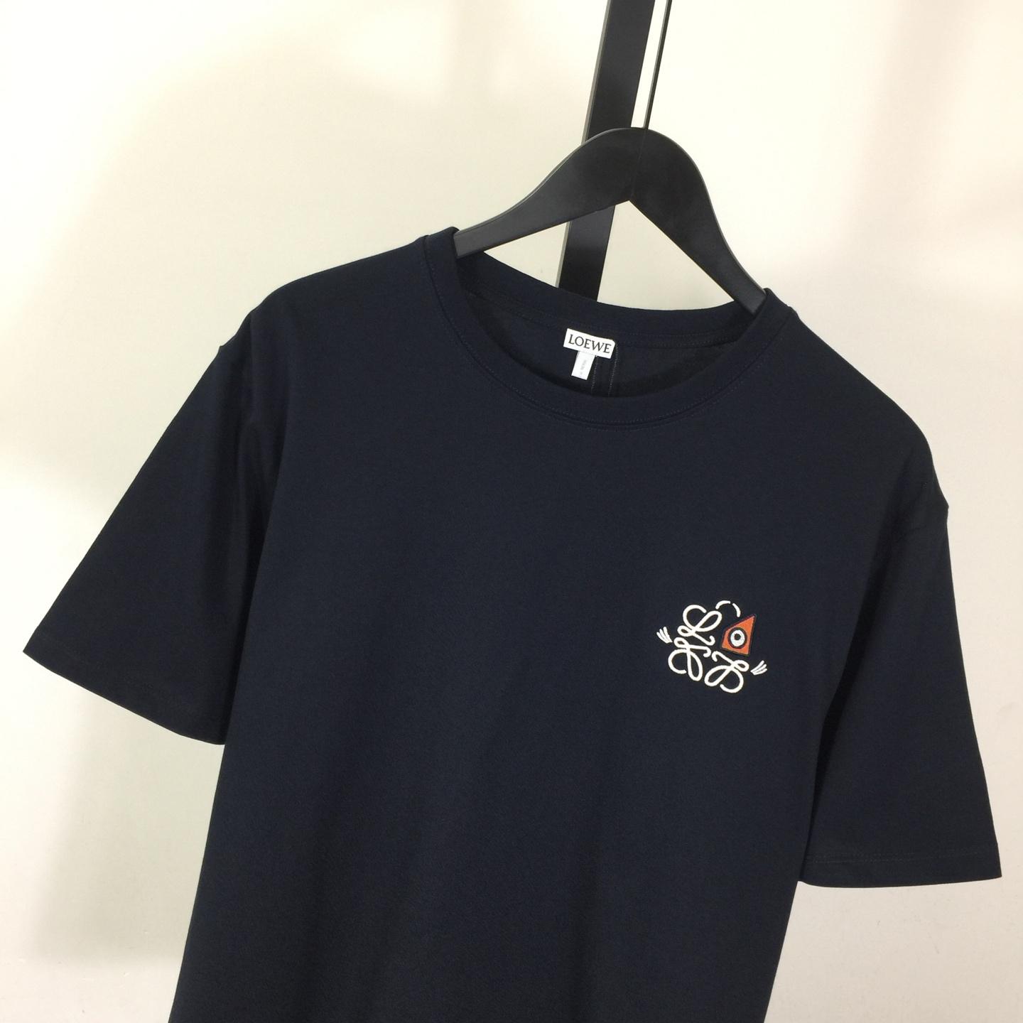 Loewe Loose Fit T-shirt In Cotton - DopestKickz