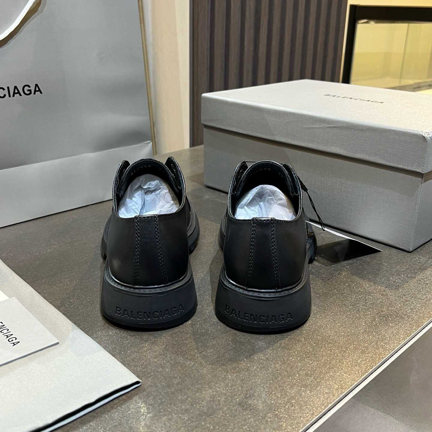 Balenciaga Truck Derby in black soft bullskin - DopestKickz