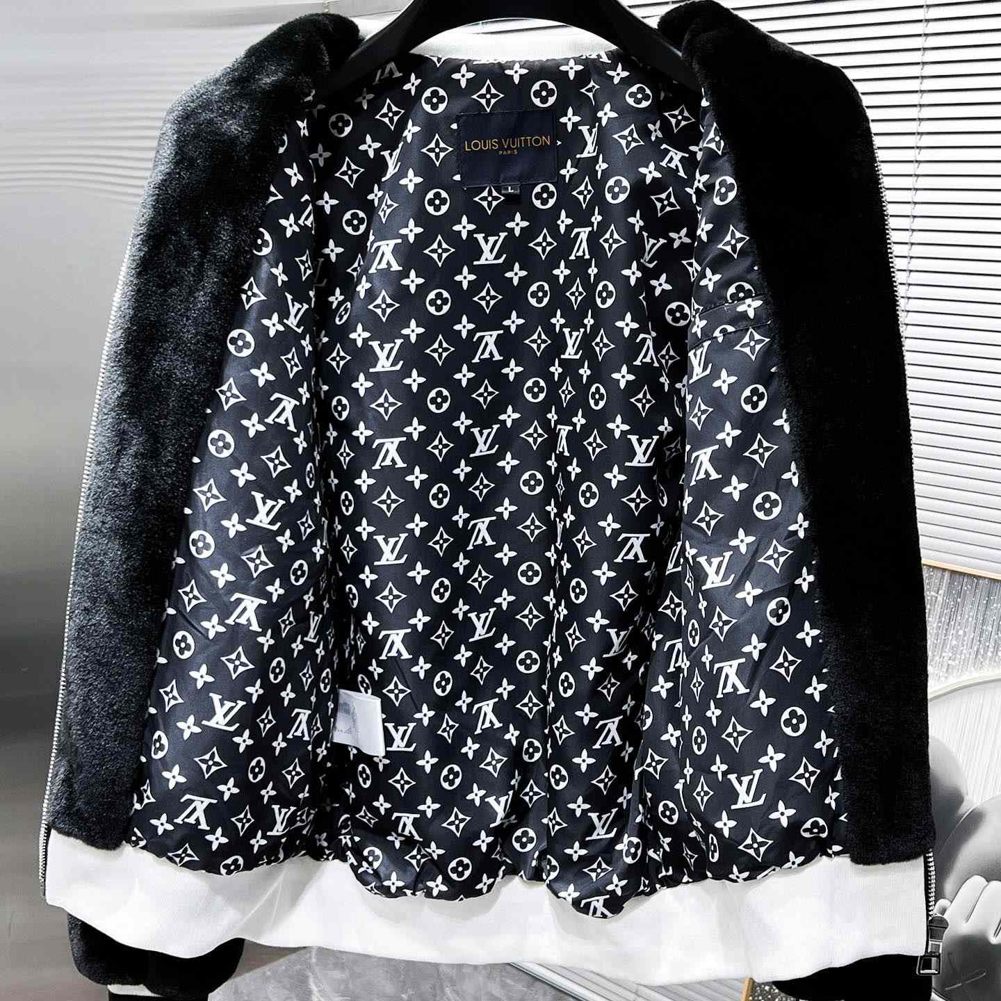 Louis Vuitton Mink Bomber  - DopestKickz