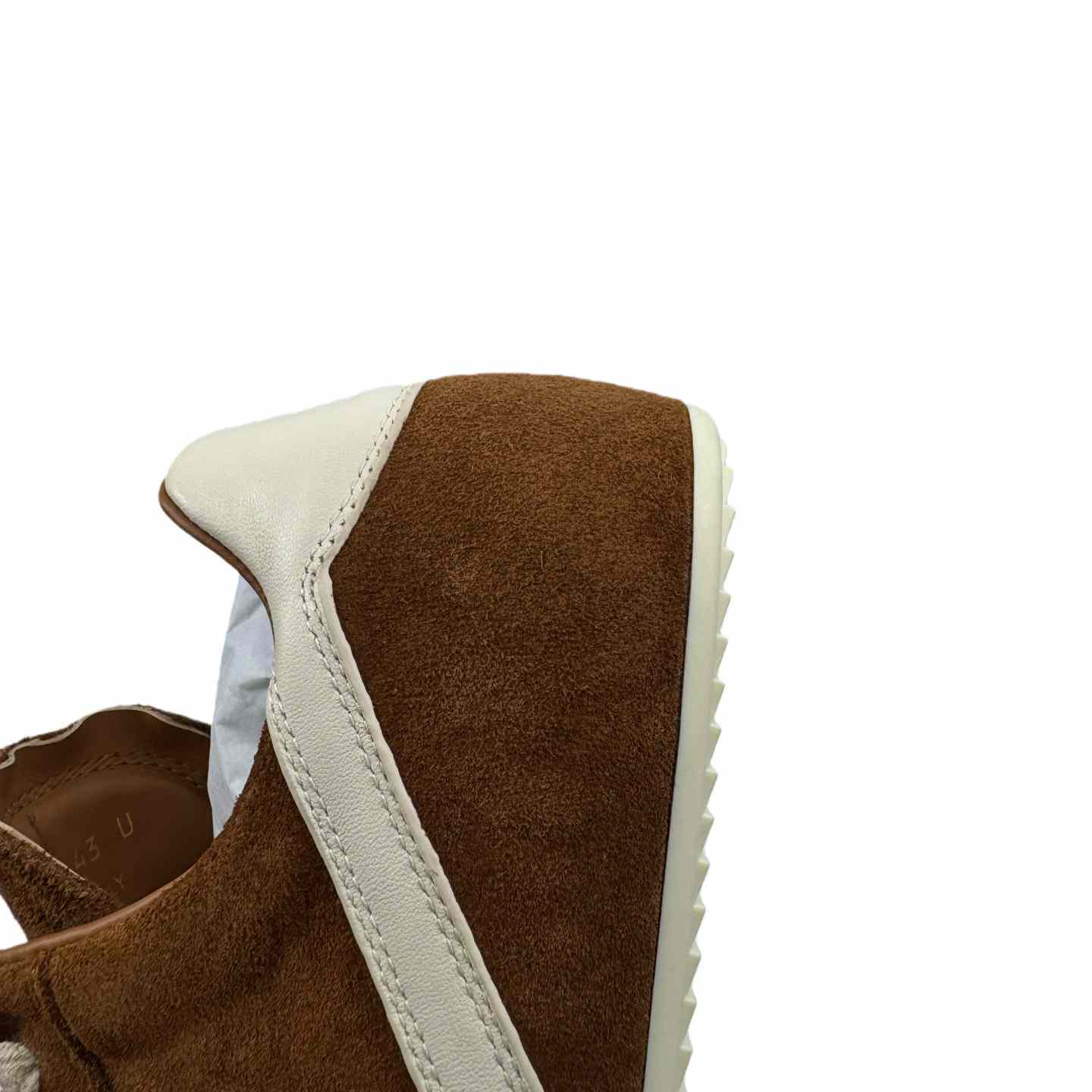 Rick Owens Minimal Sneak Suede Leather Panel Sneakers - DopestKickz