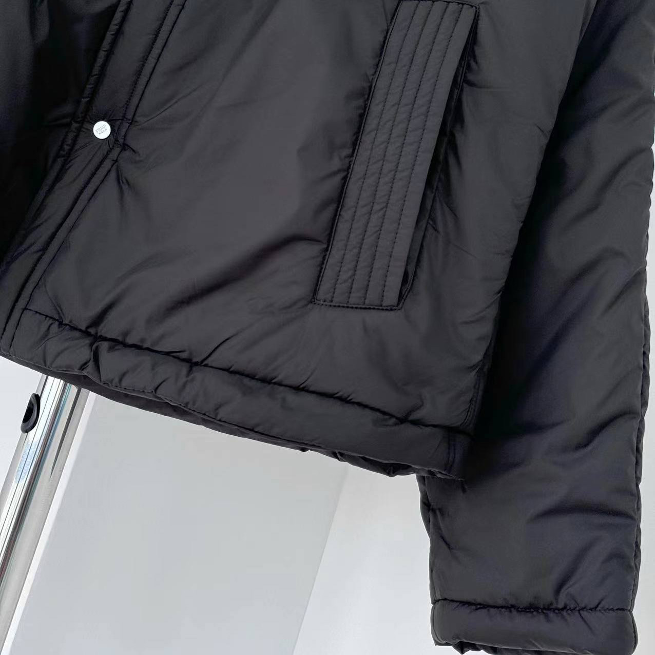 Fendi Black Gabardine Jacket - DopestKickz