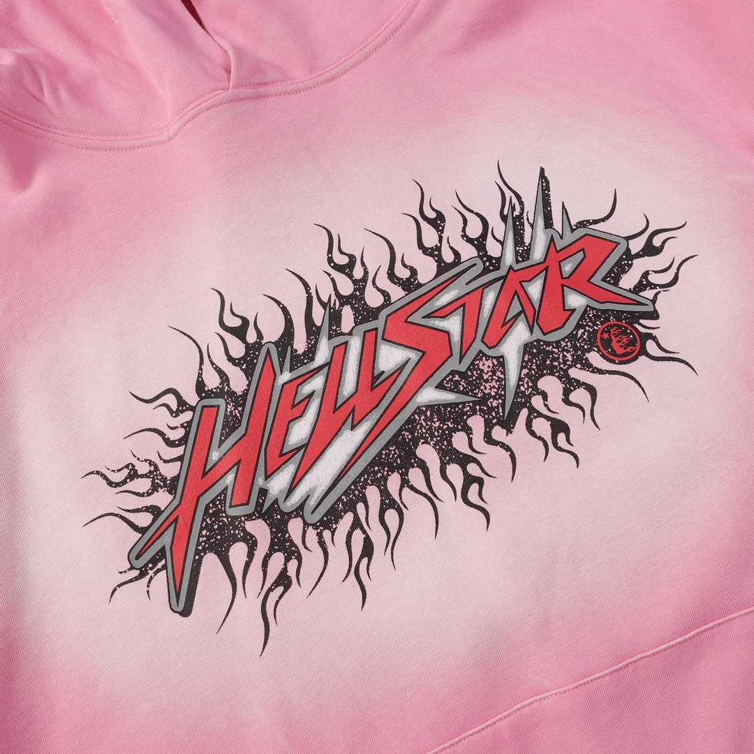 Hellstar Brainwashed Without Brain Hoodie 'Pink' - DopestKickz