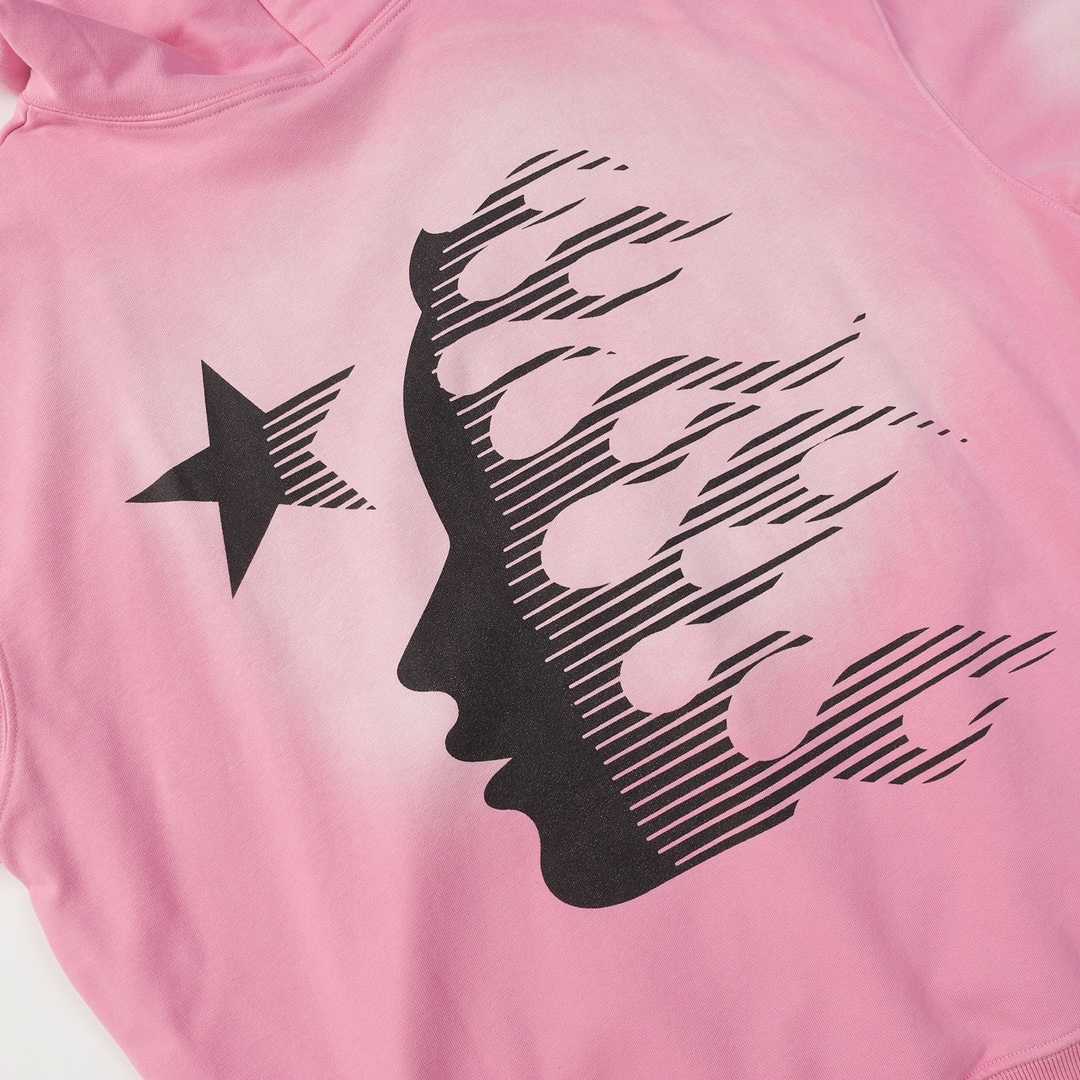 Hellstar Brainwashed Without Brain Hoodie 'Pink' - DopestKickz