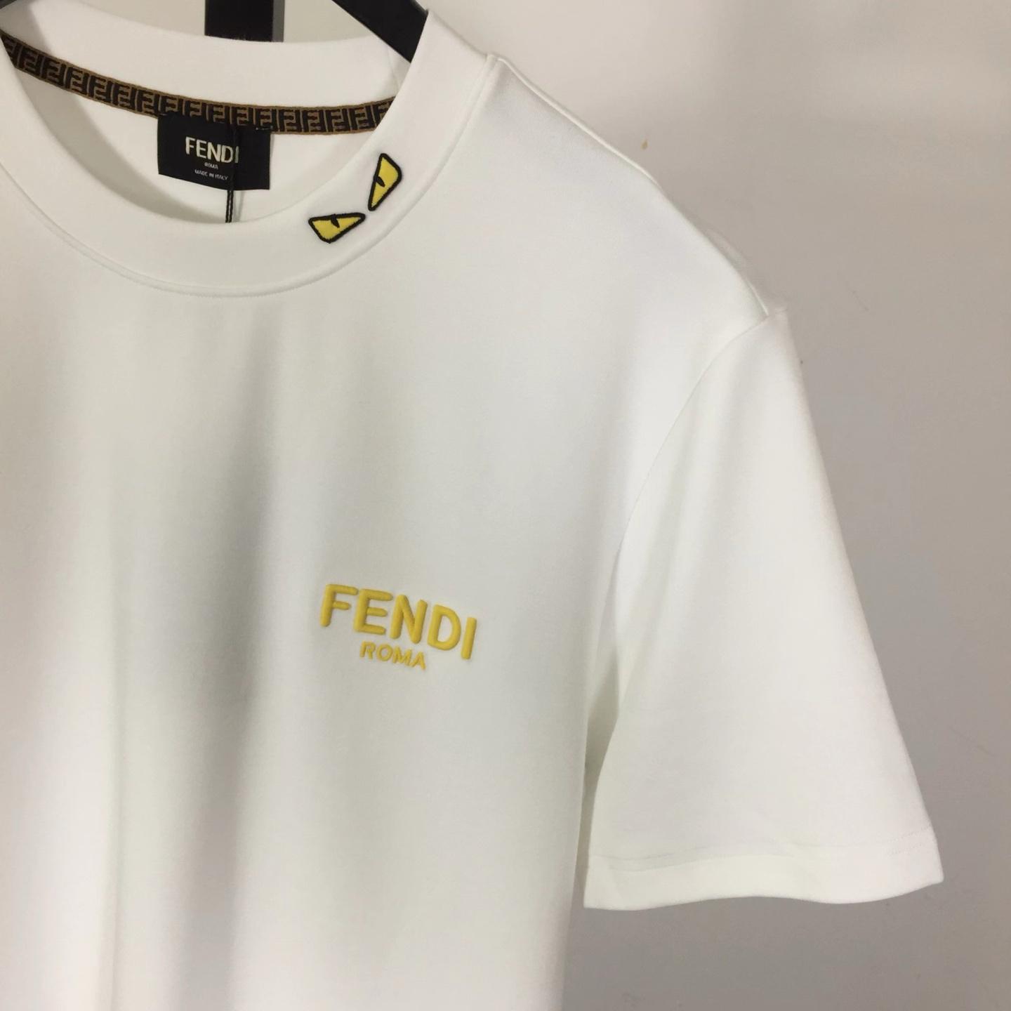Fendi Cotton Jersey T-shirt  - DopestKickz
