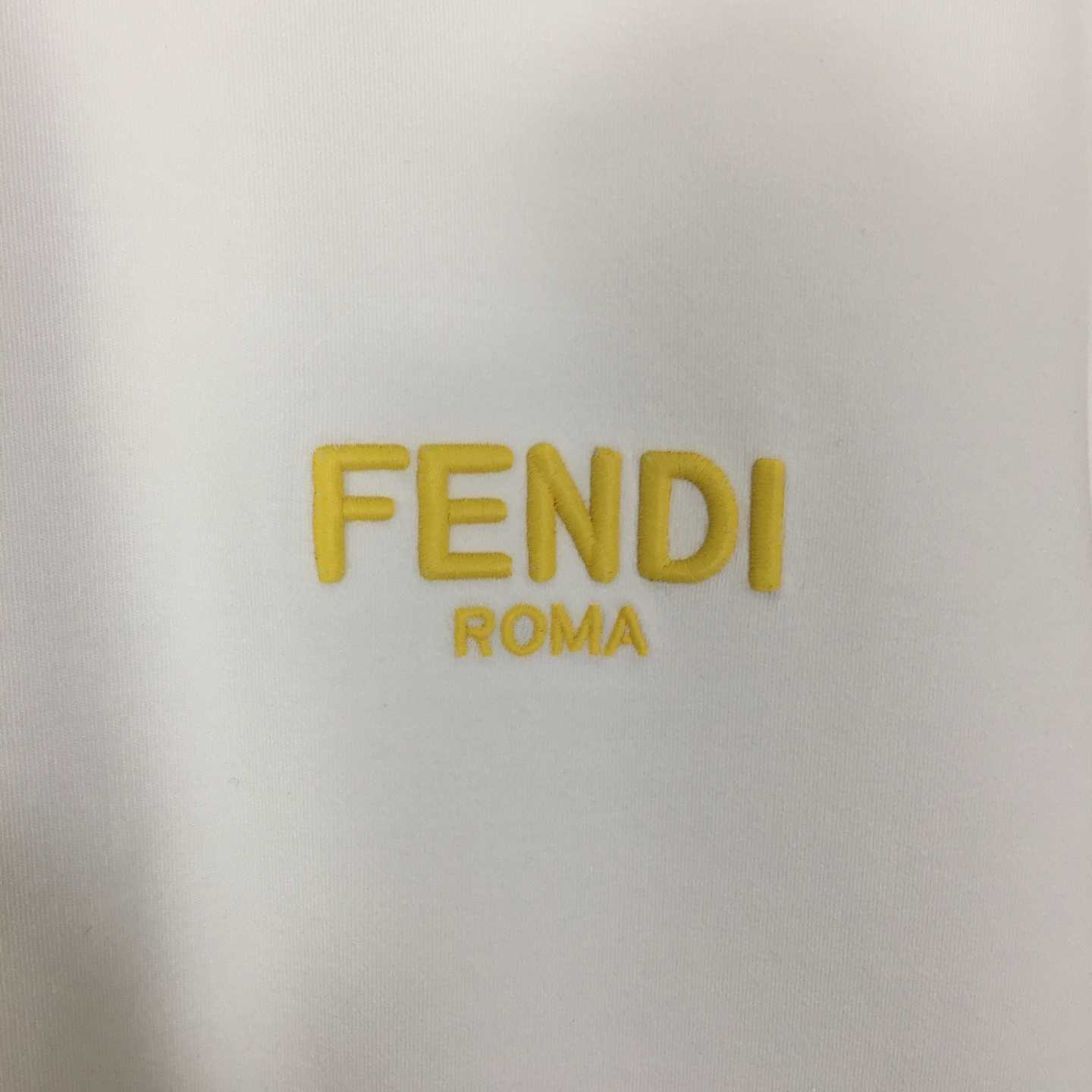Fendi Cotton Jersey T-shirt  - DopestKickz