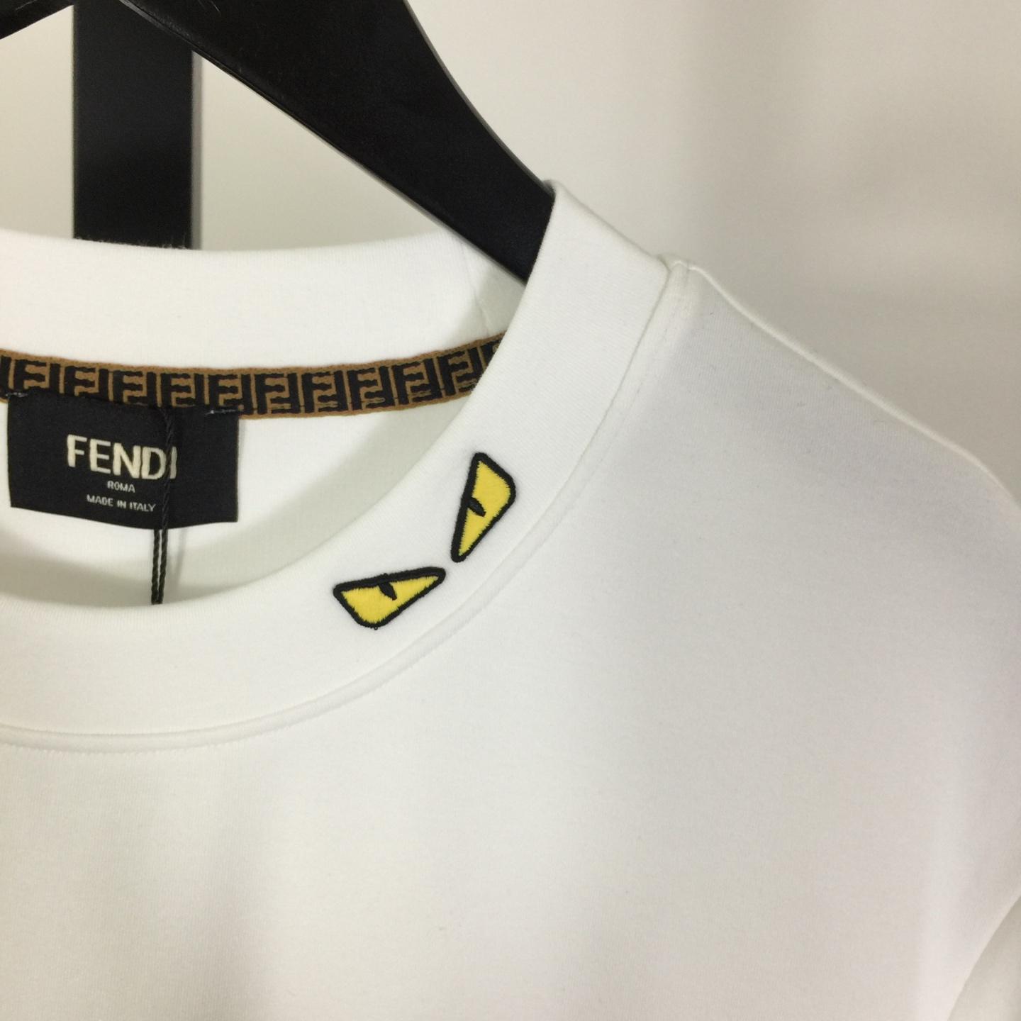 Fendi Cotton Jersey T-shirt  - DopestKickz