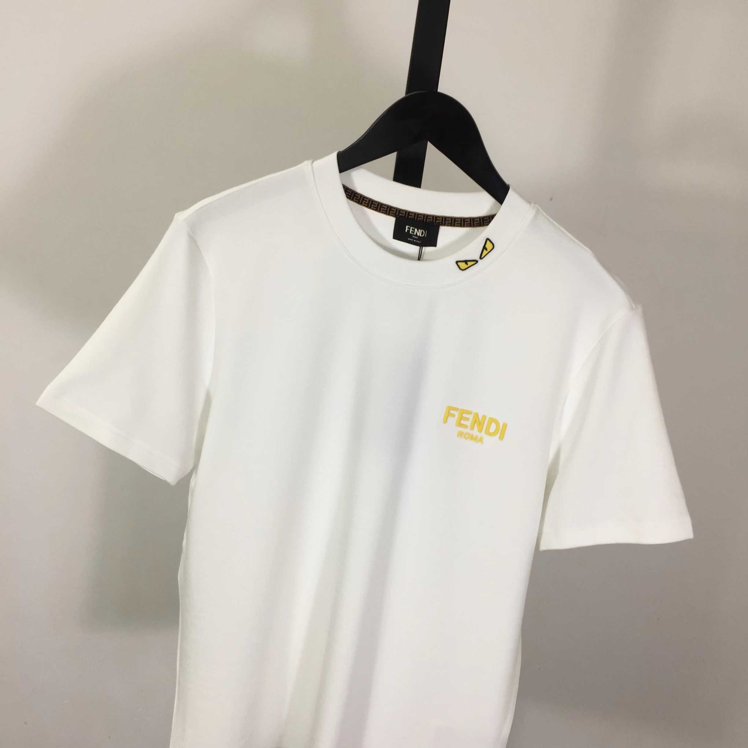 Fendi Cotton Jersey T-shirt  - DopestKickz