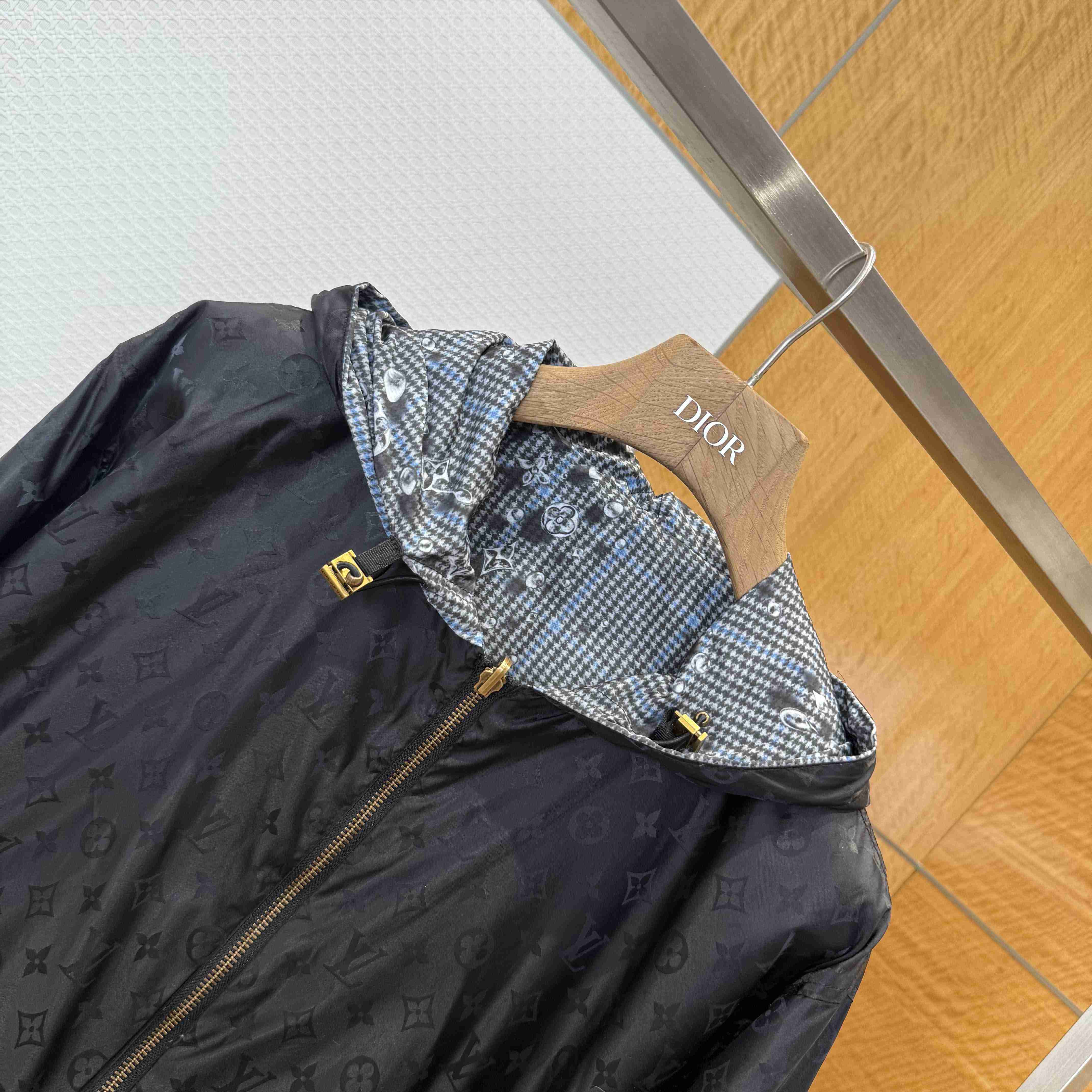 Louis Vuitton Monogram Reversible Windbreaker   1AJBF8 - DopestKickz