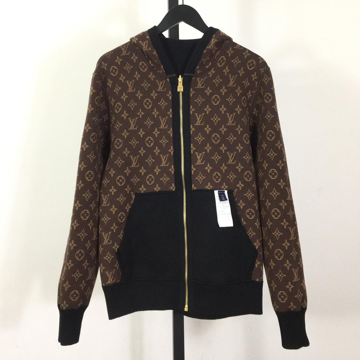 Louis Vuitton Monogram Reversible Double Face Hooded Blouson   1AJBXM - DopestKickz