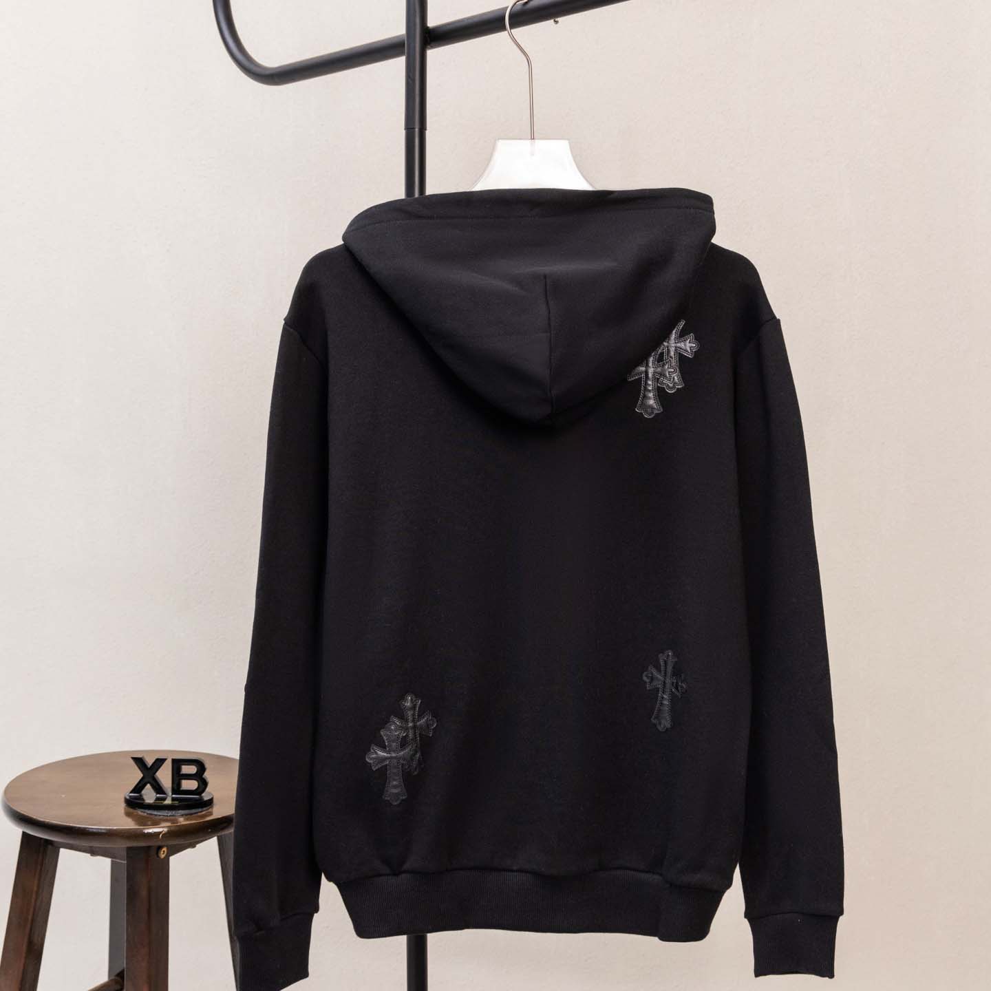 Chrome Hearts Zip Up Hoodie  - DopestKickz