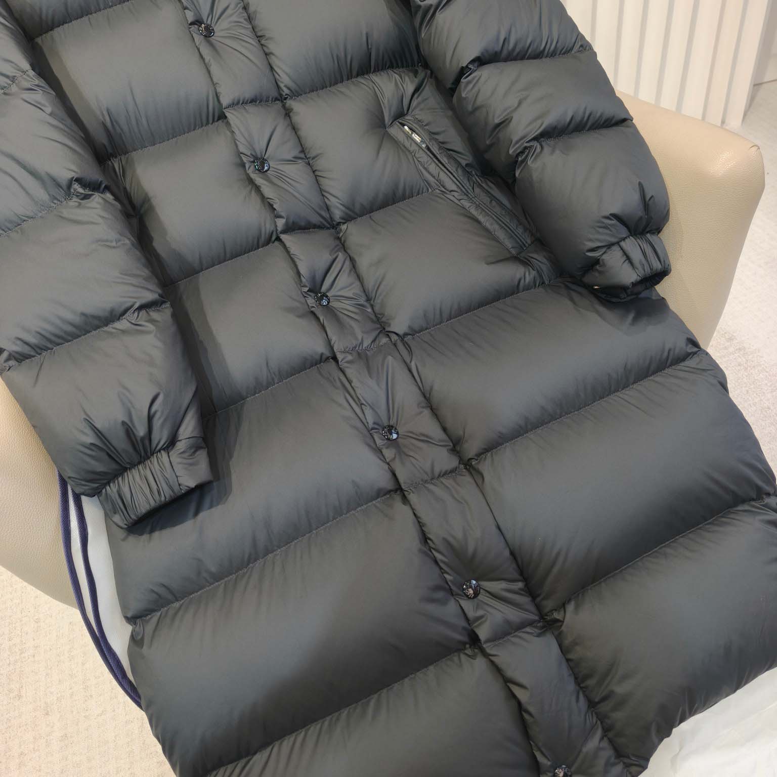 Moncler Hanoverian Hooded Long Down Jacket  - DopestKickz