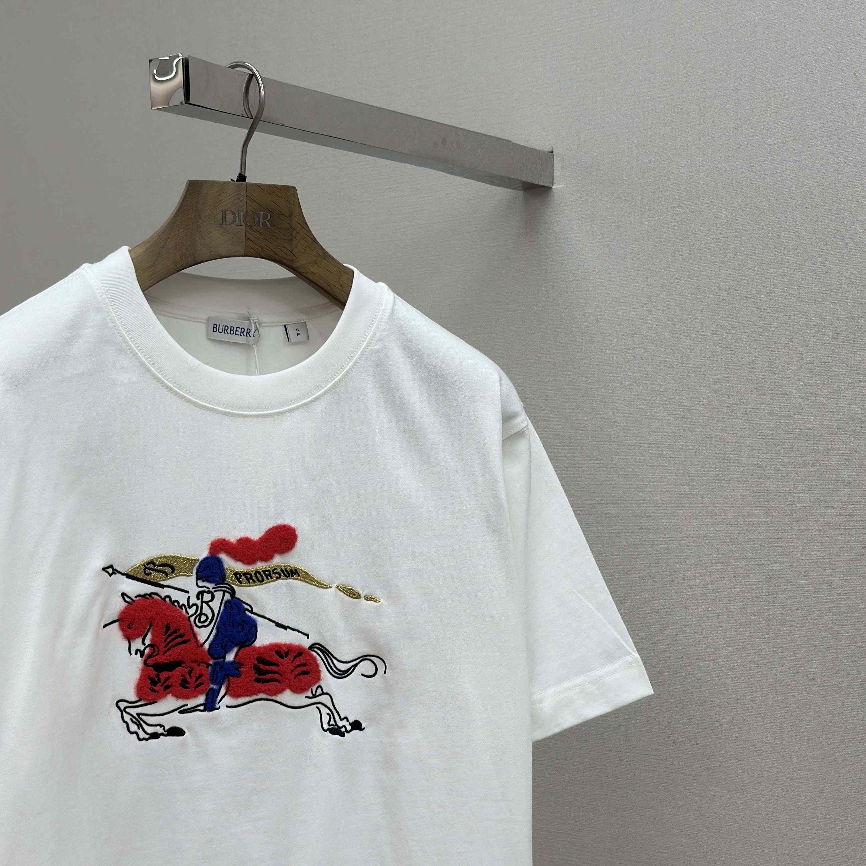 Burberry EKD Cotton T-shirt - DopestKickz