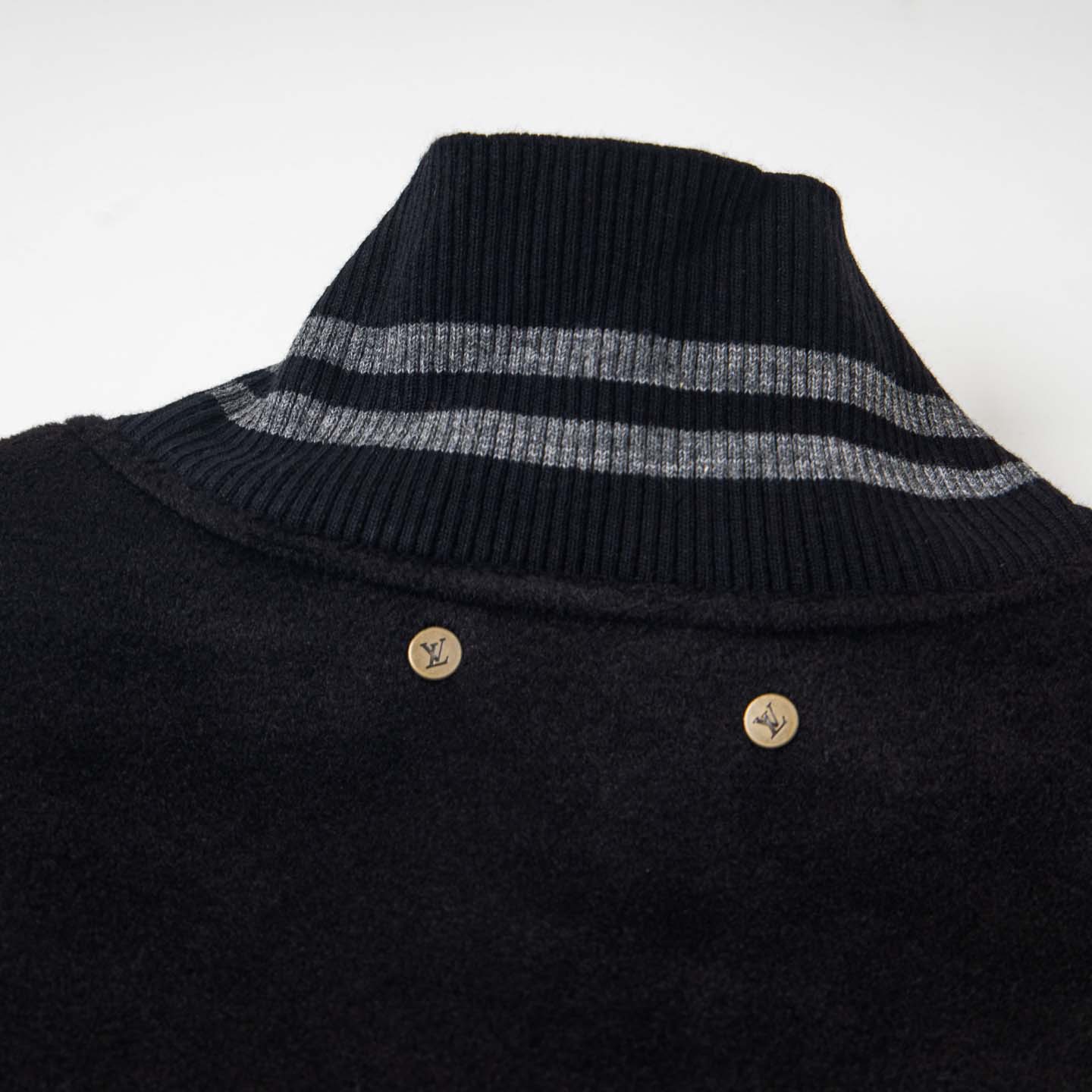  Louis Vuitton Monogram Embossed Leather and Wool Blouson  - DopestKickz