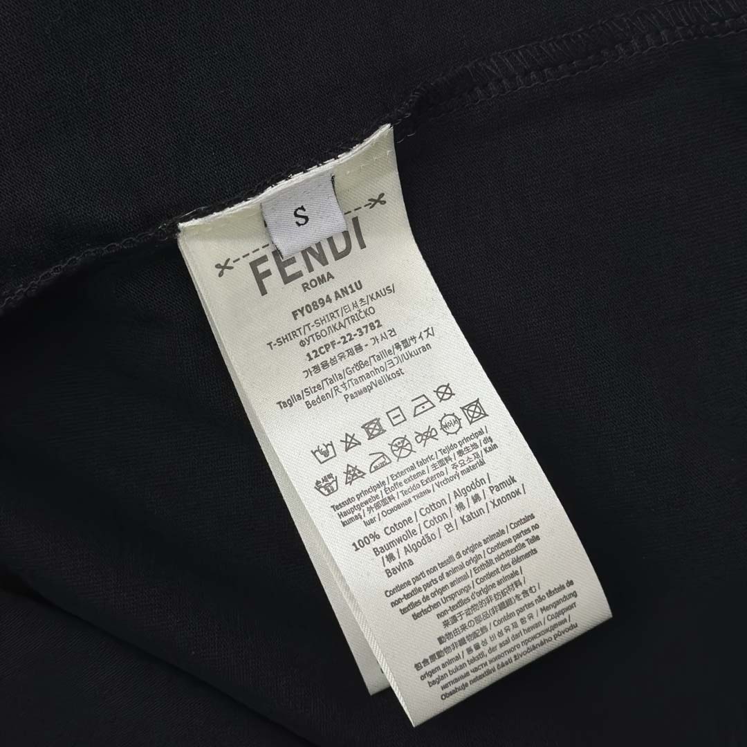 Fendi Cotton T-shirt - DopestKickz