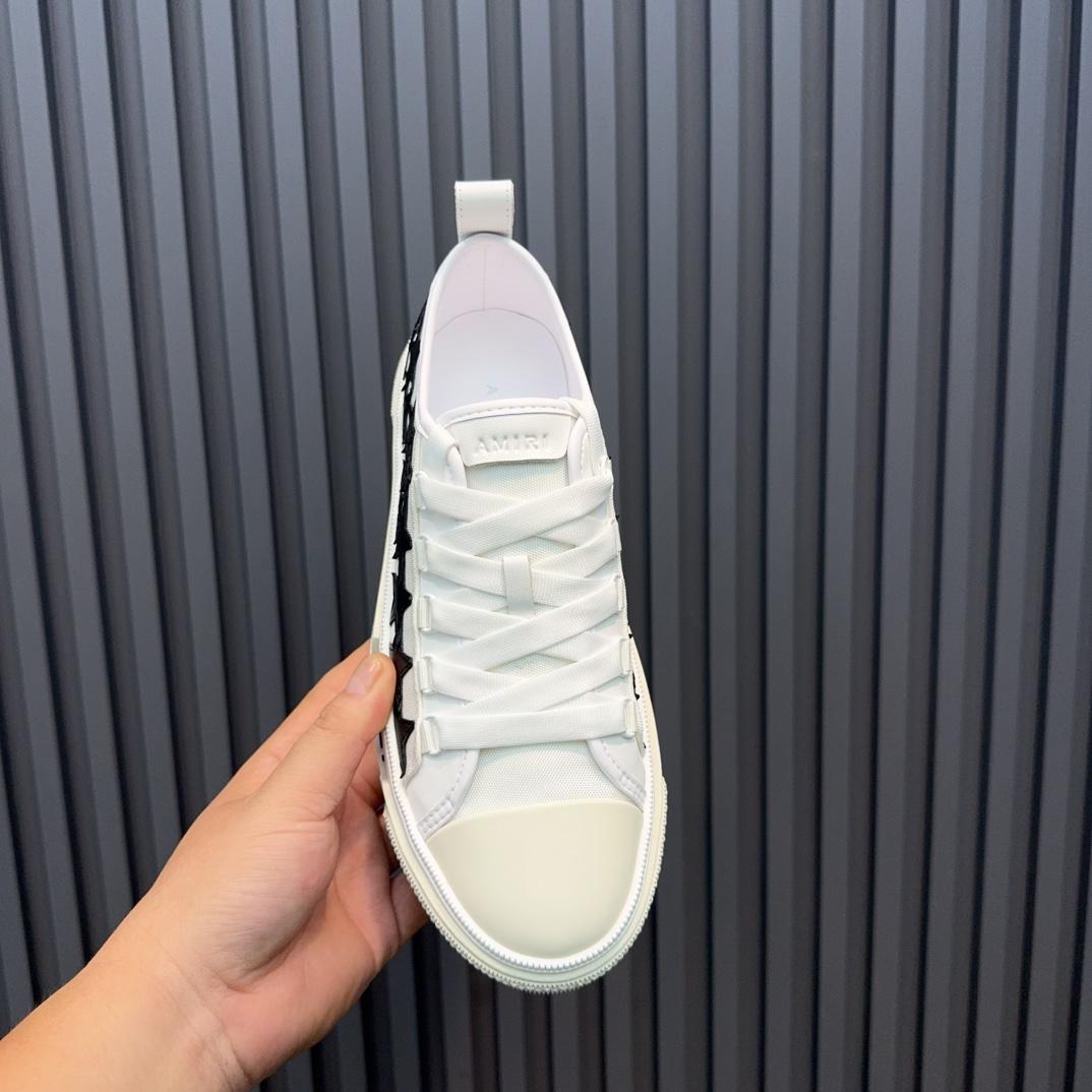 Amiri Stars Court Low-Top Sneakers - DopestKickz