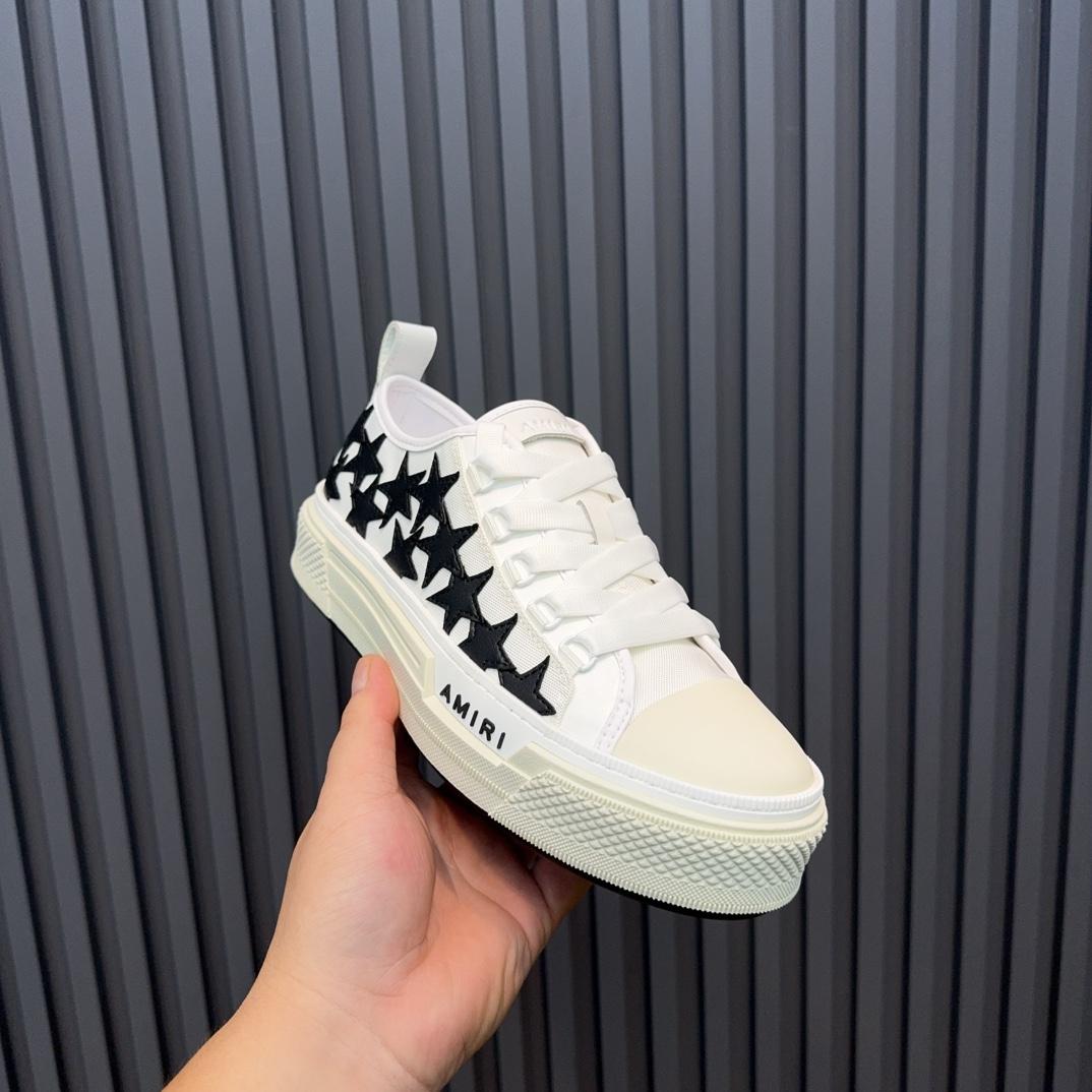 Amiri Stars Court Low-Top Sneakers - DopestKickz