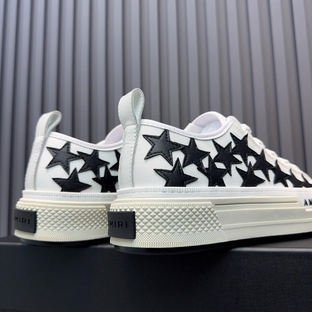 Amiri Stars Court Low-Top Sneakers - DopestKickz