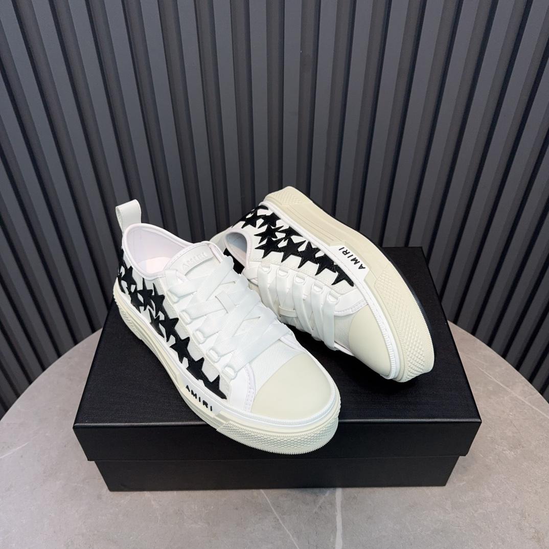 Amiri Stars Court Low-Top Sneakers - DopestKickz