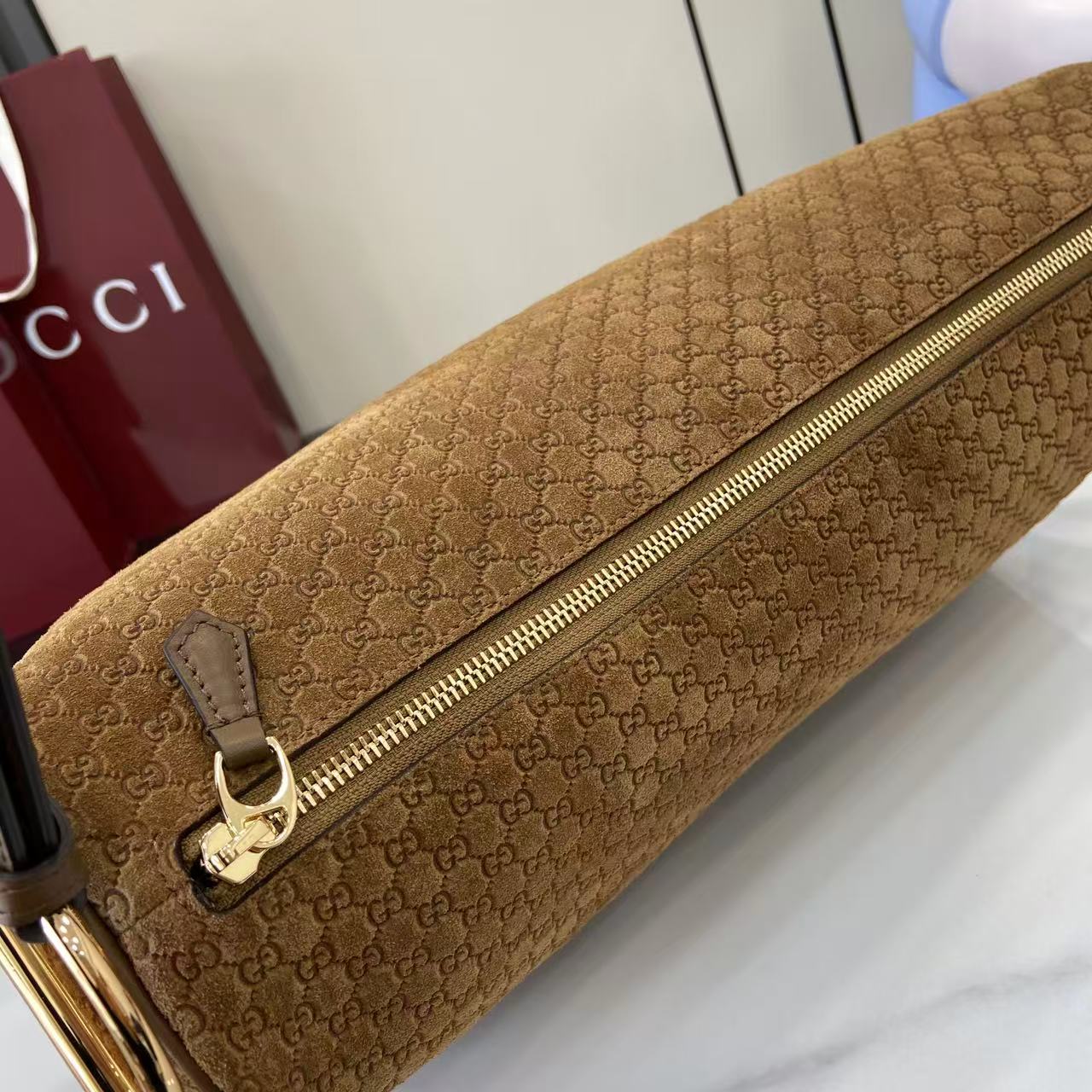 Gucci Half Horsebit Large Shoulder Bag - DopestKickz