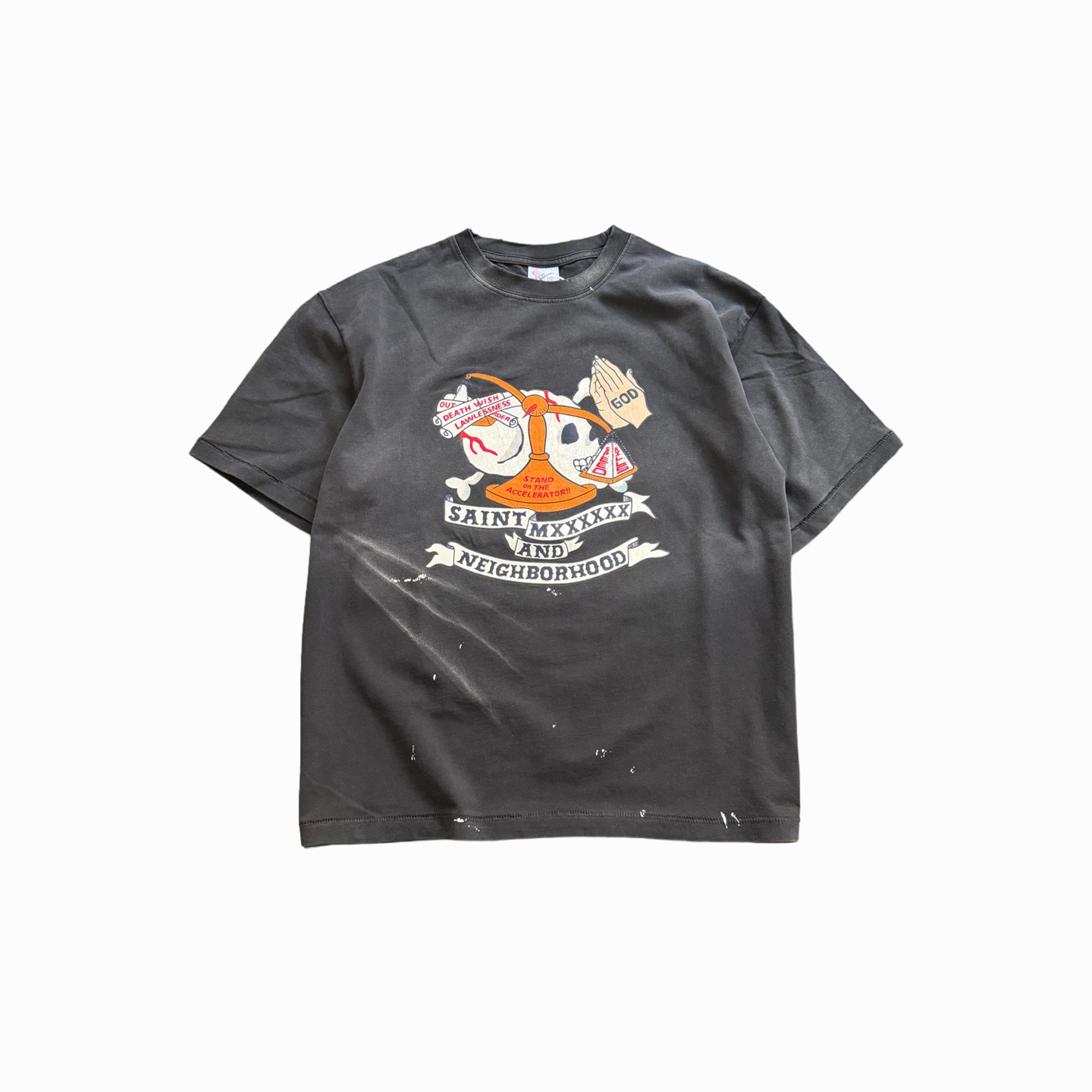 Saint Michael Graphic-print T-shirt - DopestKickz