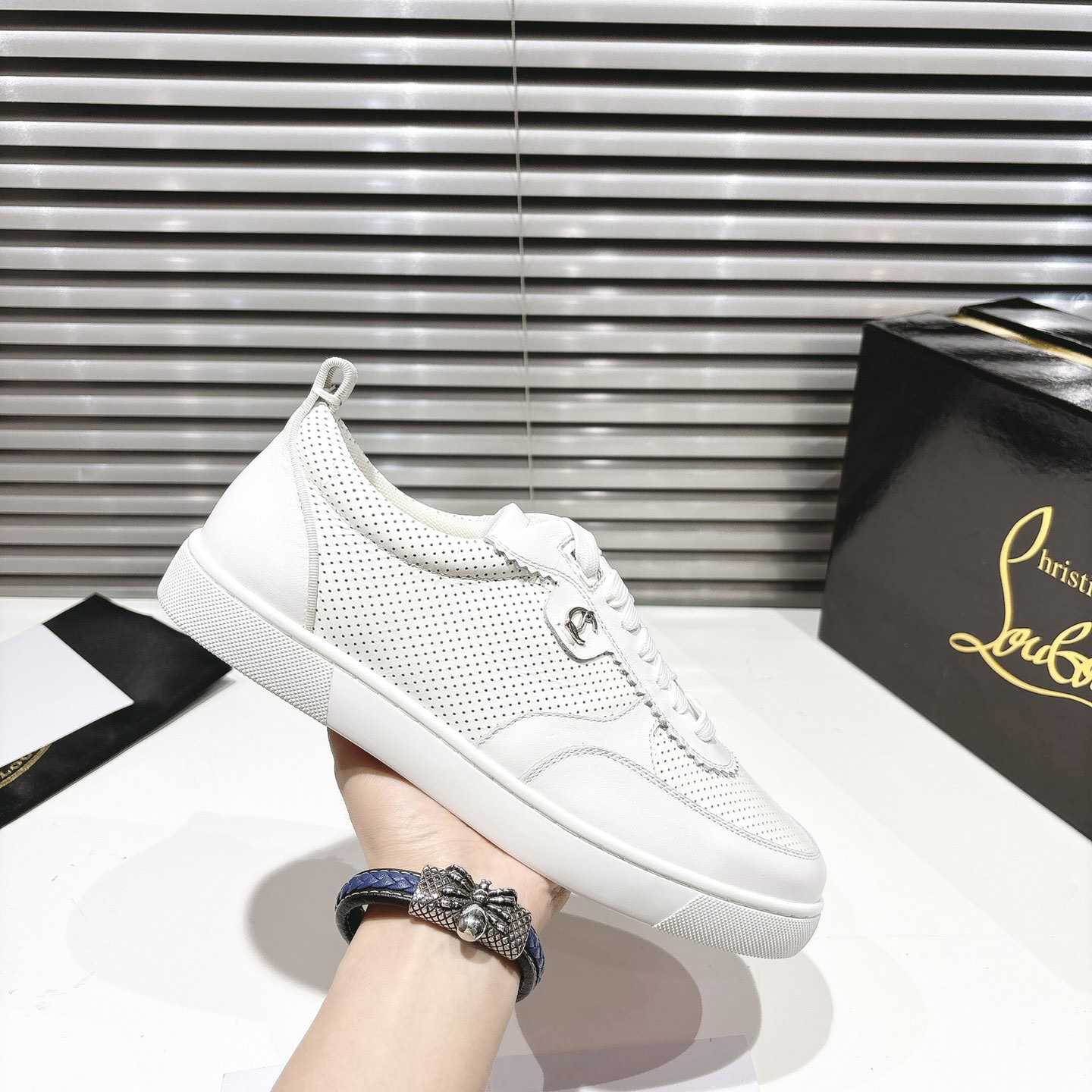 Christian Louboutin Tutti Rui Sneakers  - DopestKickz